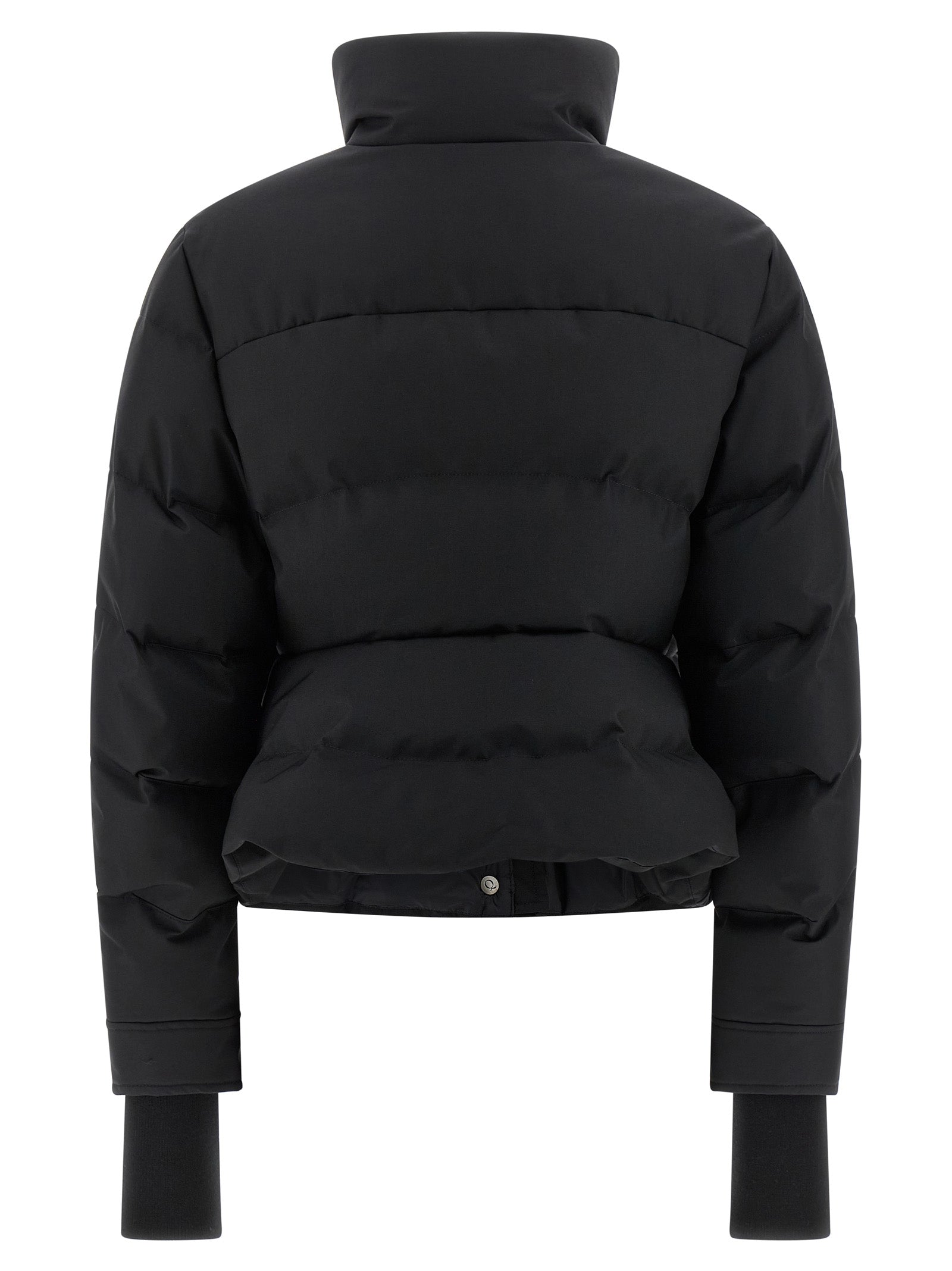 Alexander McQueen Schwarze Polyamidjacke