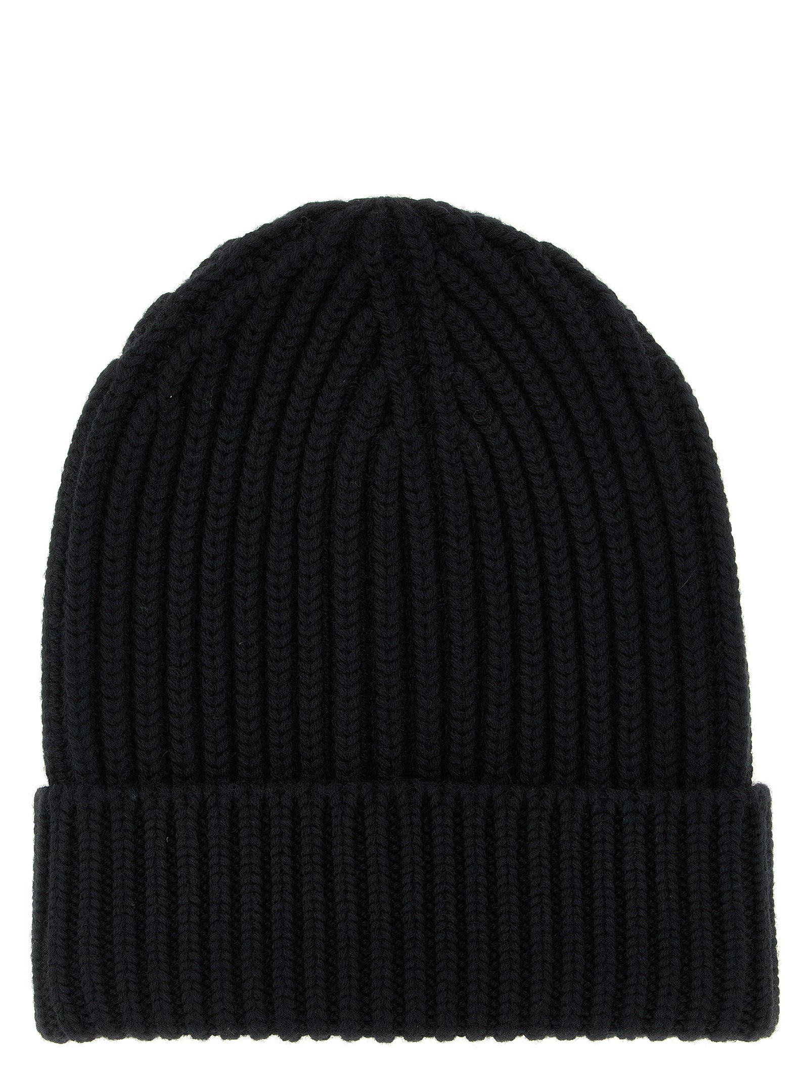 Dolce & Gabbana Schwarze Wollmütze