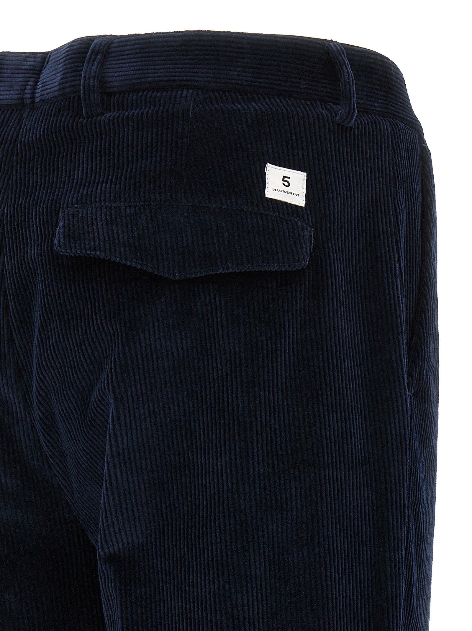 Department 5 Blaue Baumwoll-Freizeithose