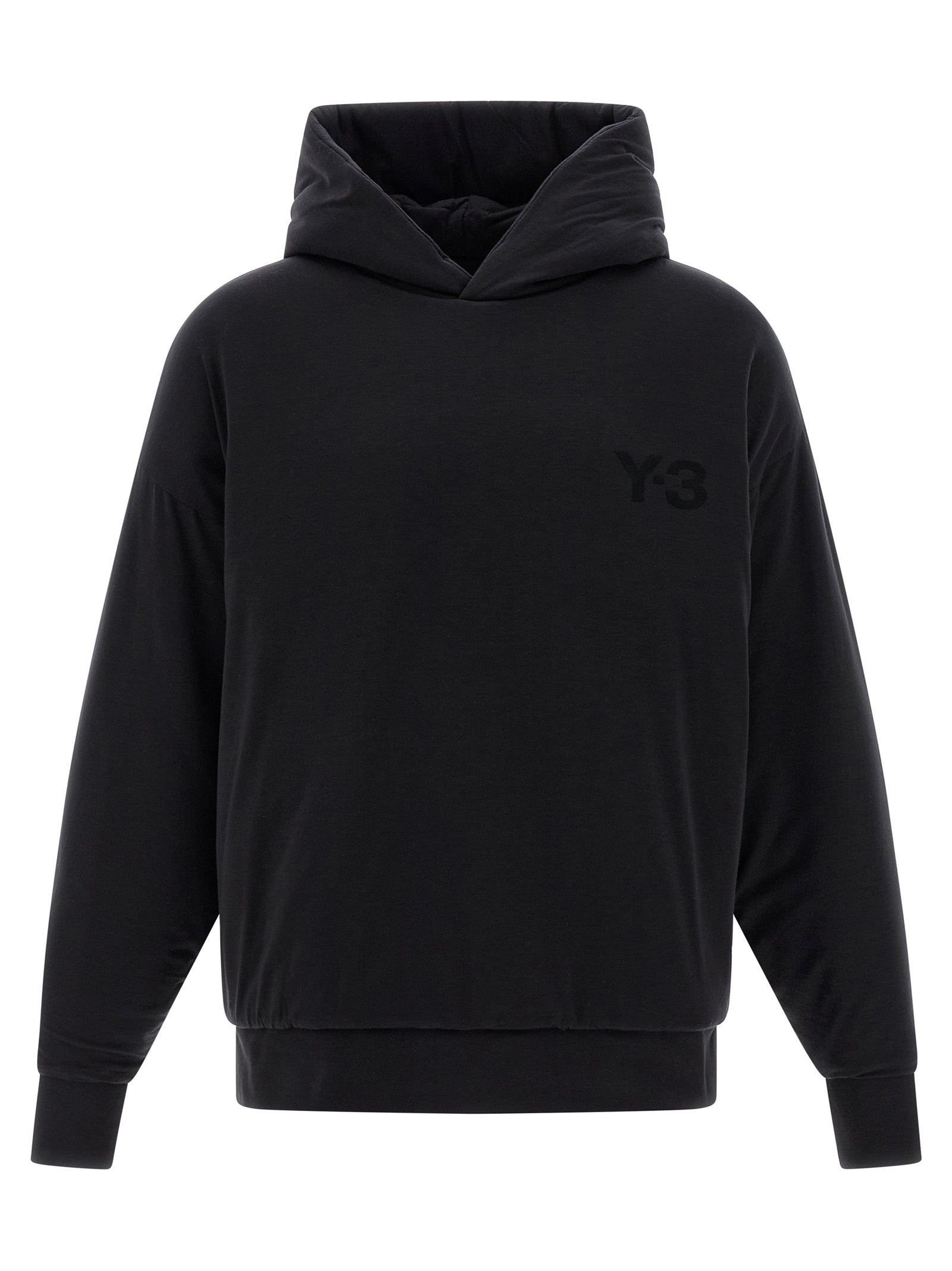 Y-3 Schwarzer Lyocell-Sweatshirt