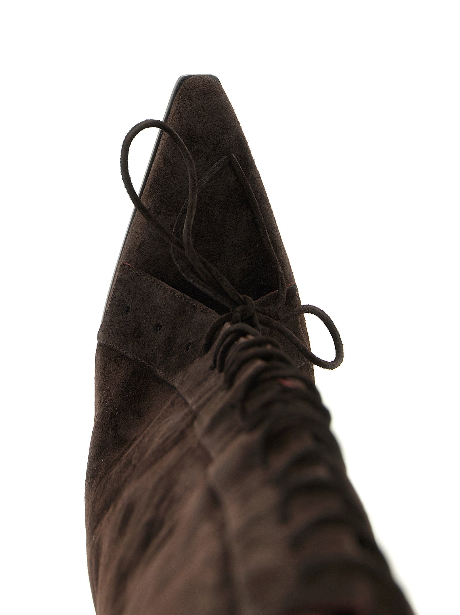 Paris Texas Braun Kalbsleder Overknee-Stiefel
