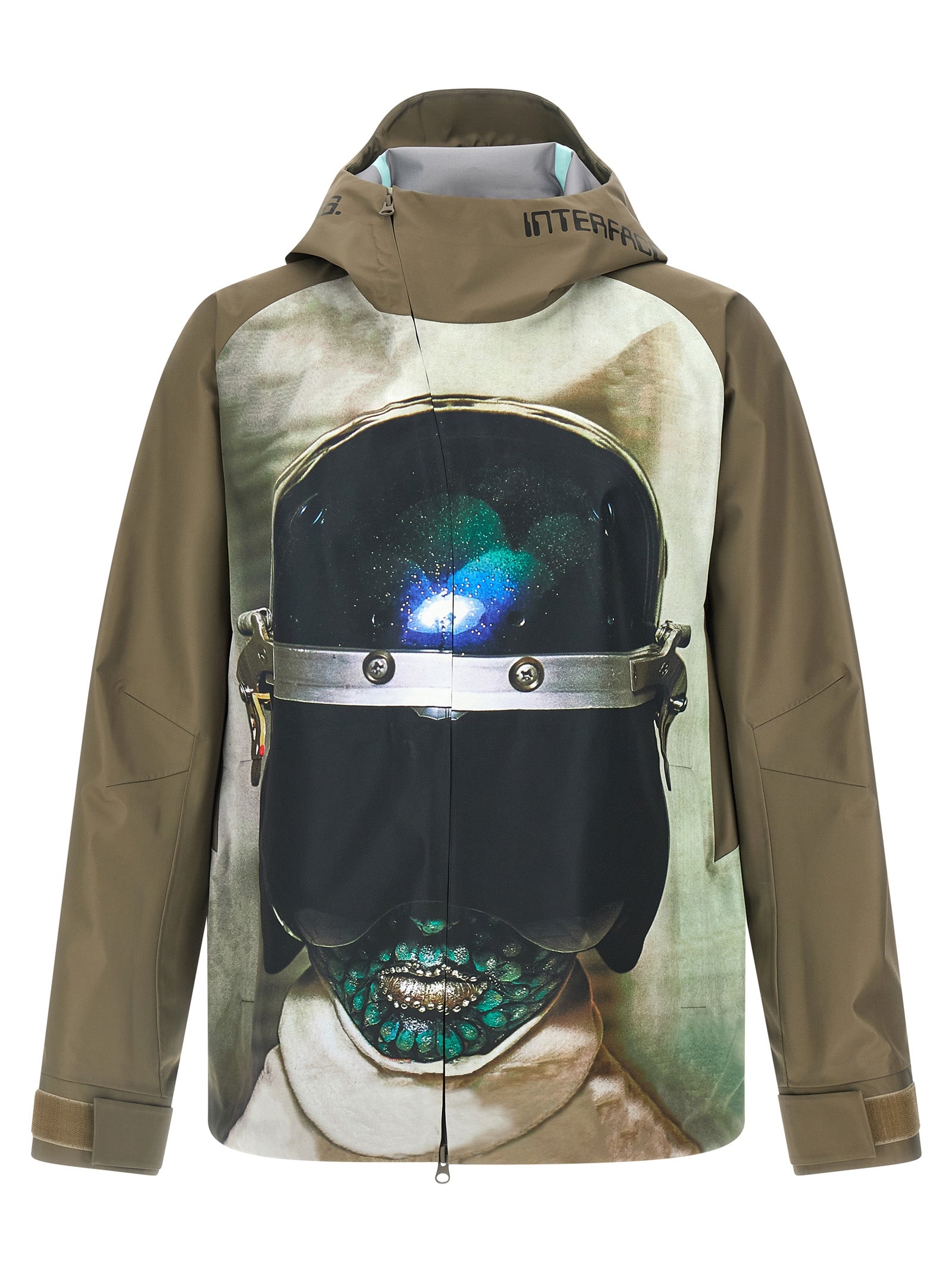 Undercover Zweifarbige Nylon-Shell-Jacke