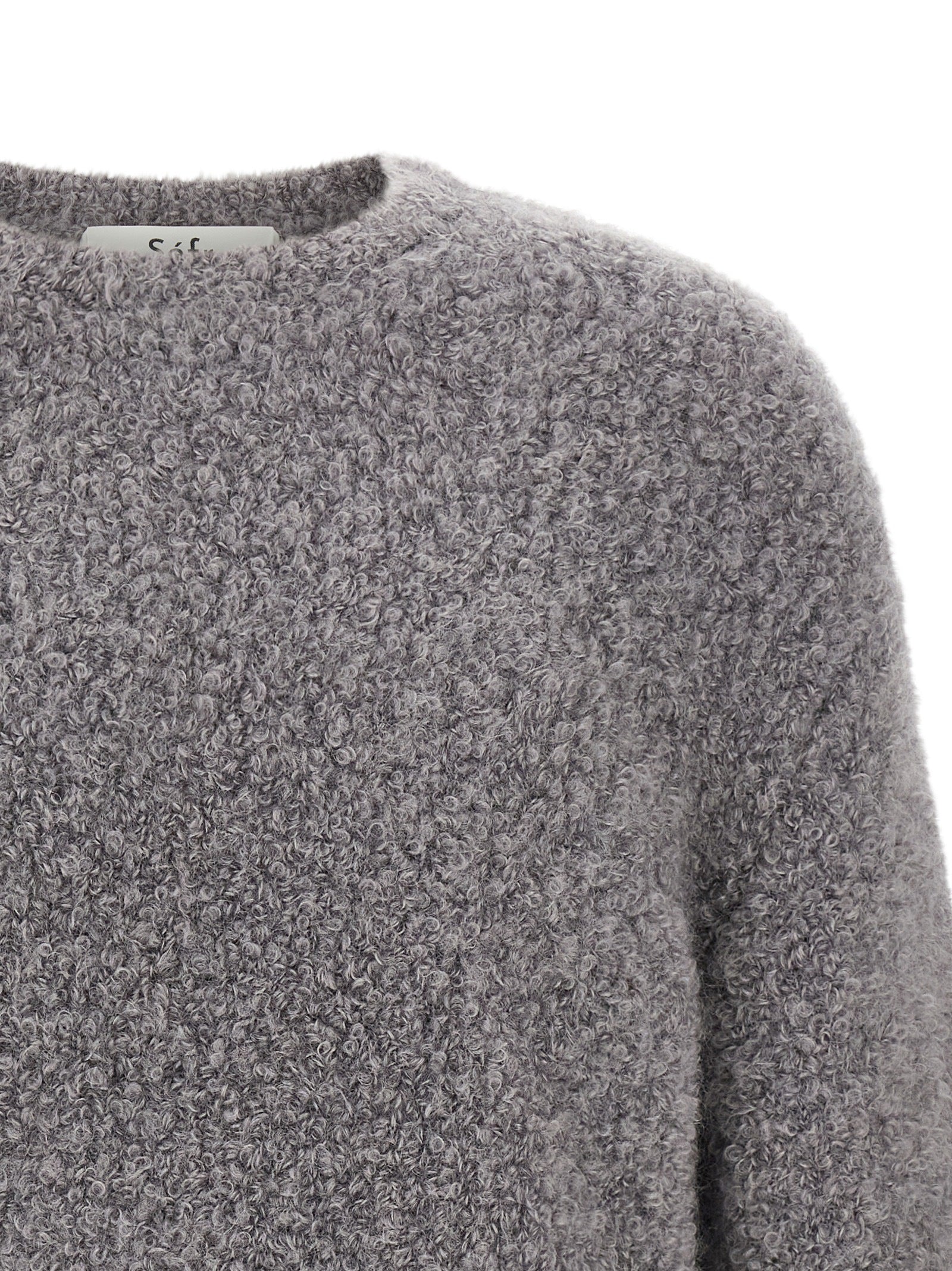 SÉFR Grauer Strickcardigan