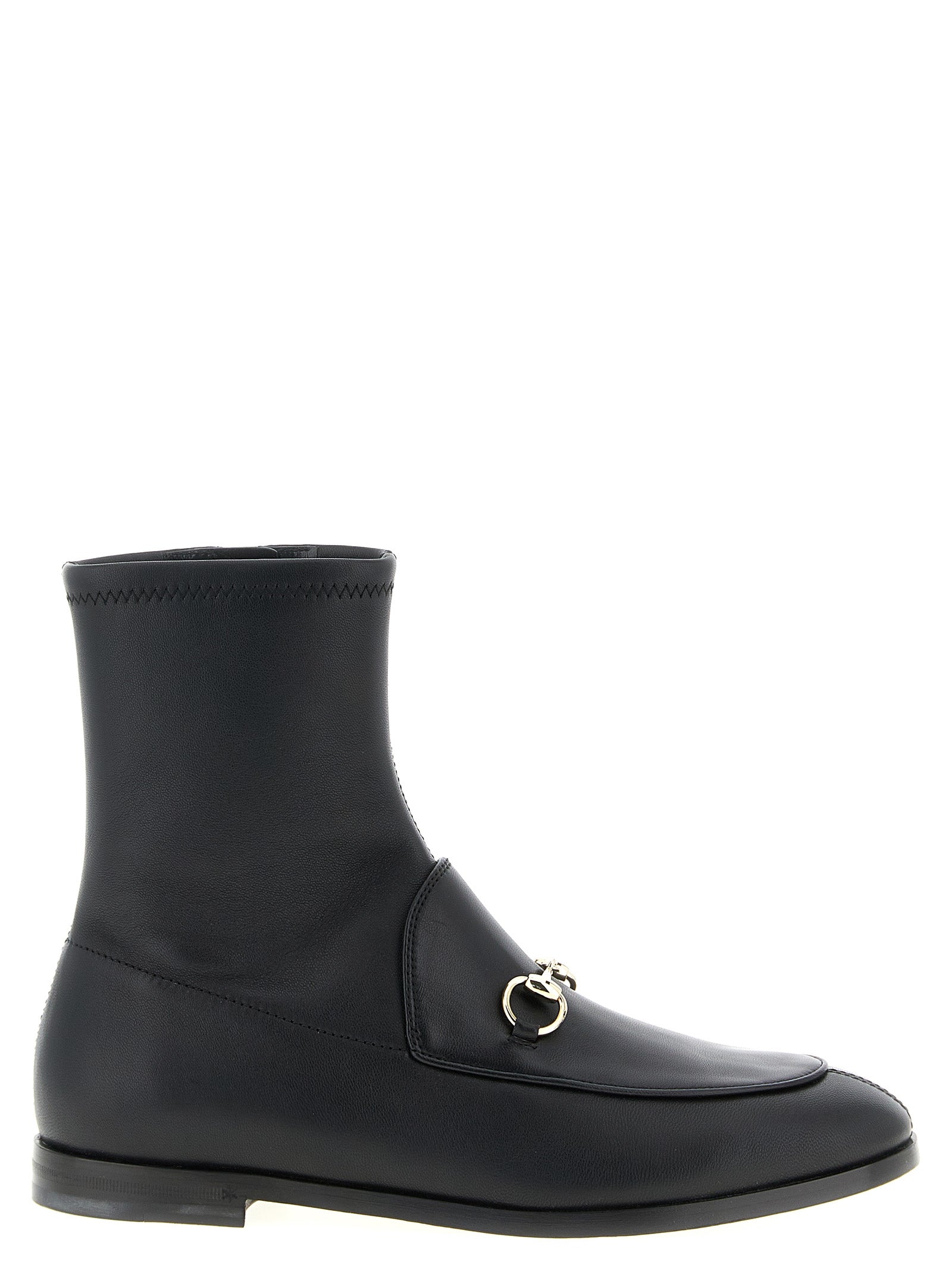 Gucci Schwarze Stiefeletten aus Lammleder