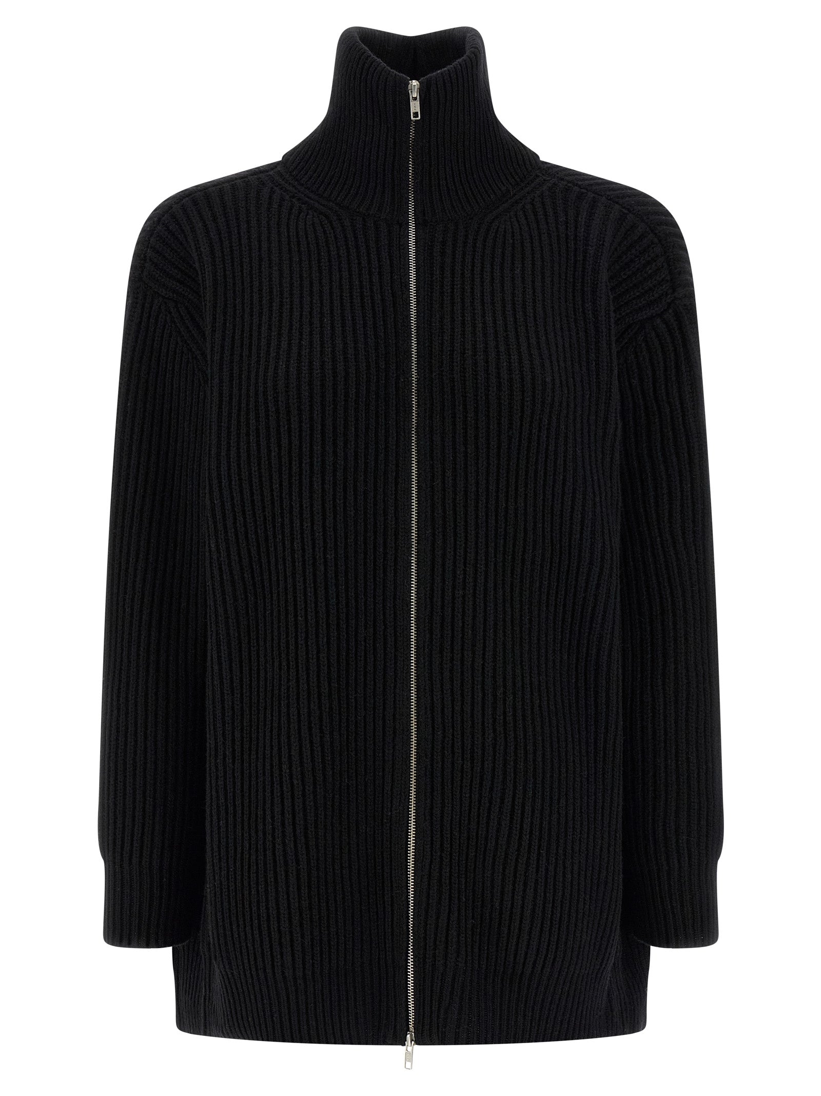 MM6 Maison Margiela Schwarzes Wollkleid Kurz