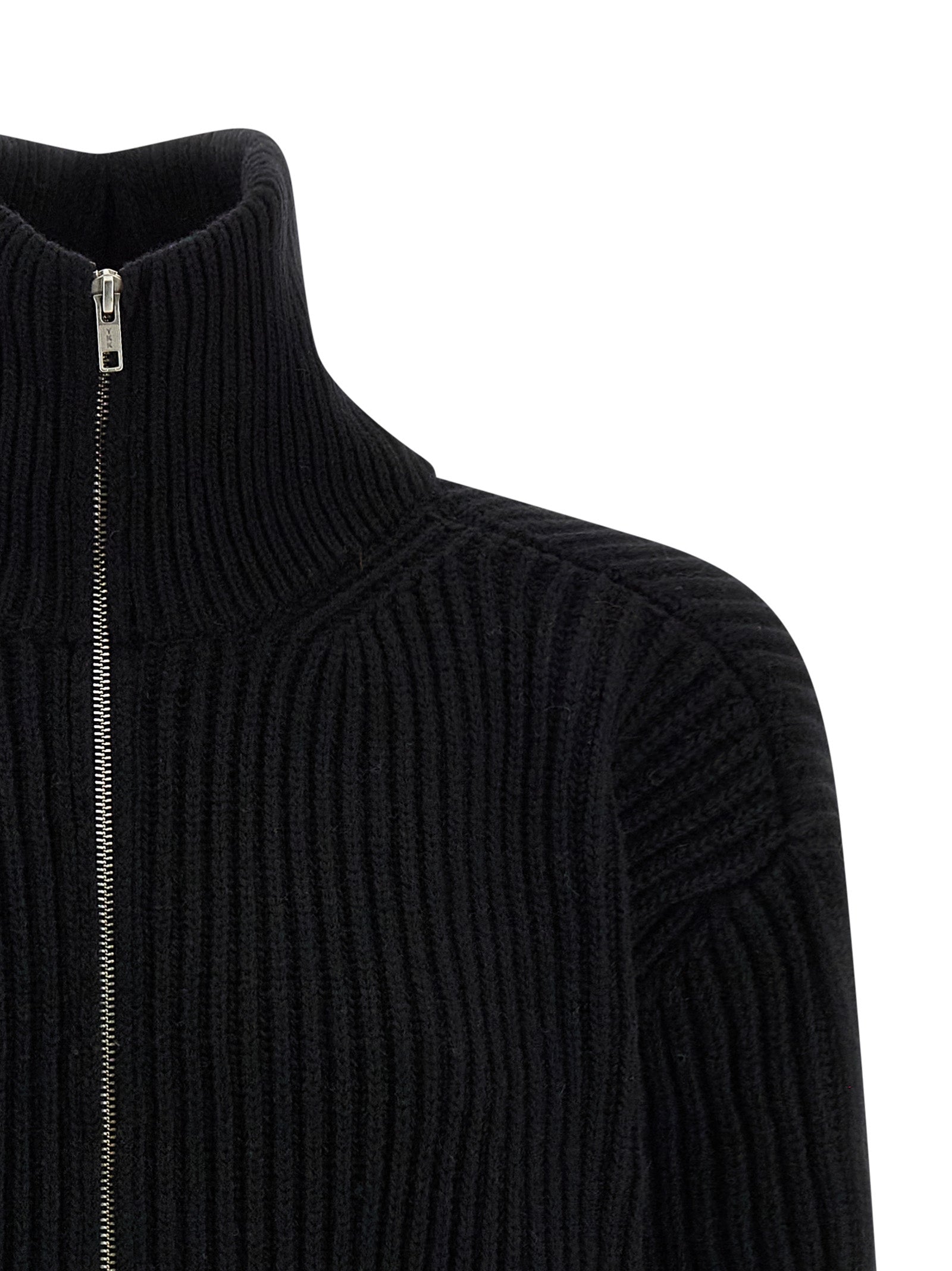 MM6 Maison Margiela Schwarzes Wollkleid Kurz
