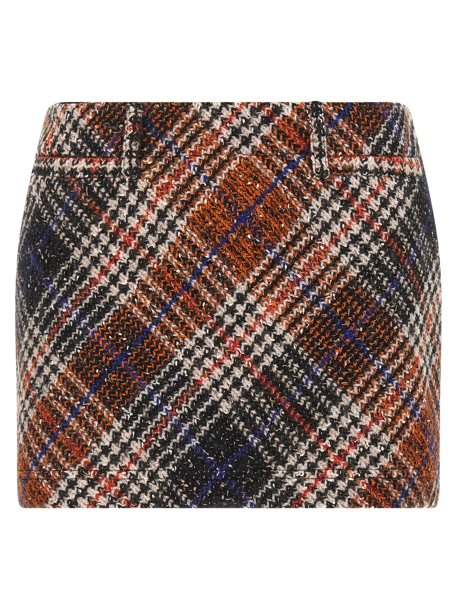 Missoni Langer Rock aus mehrfarbiger Wolle