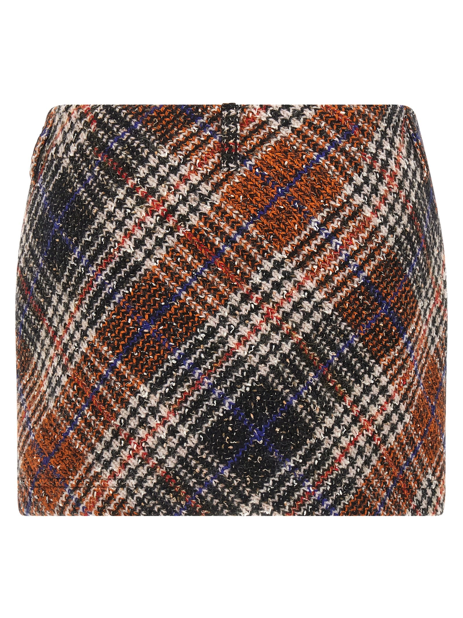 Missoni Langer Rock aus mehrfarbiger Wolle