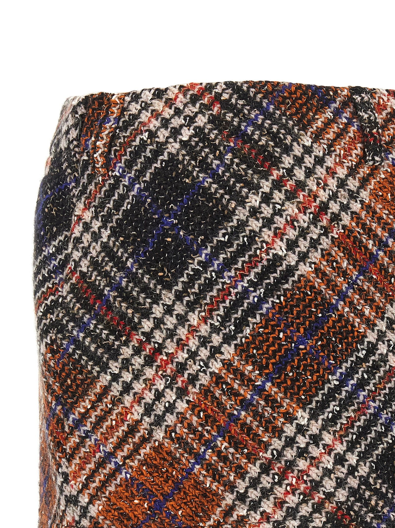 Missoni Langer Rock aus mehrfarbiger Wolle