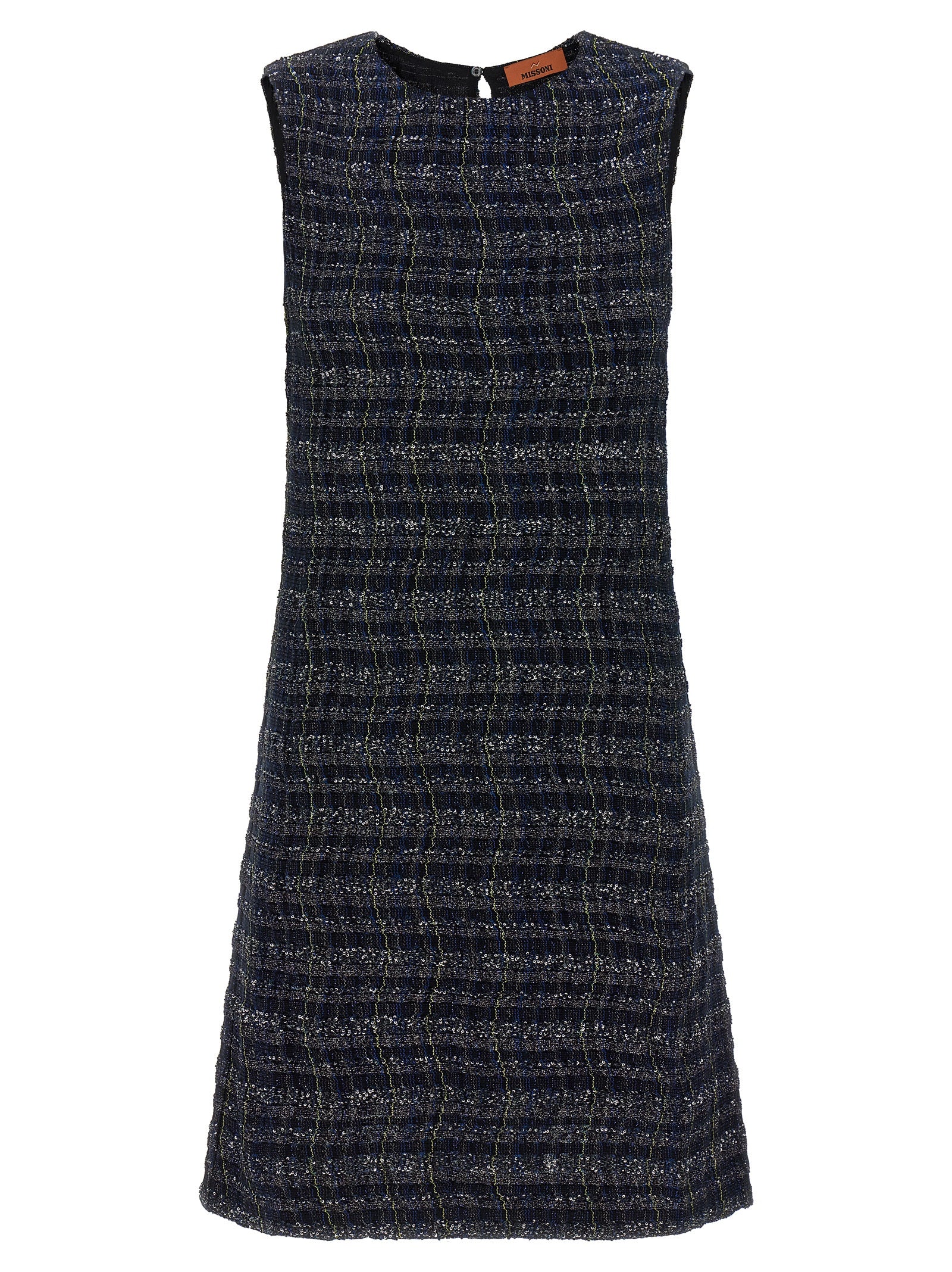 Missoni Kurzes Kleid aus Viskose in Multicolor