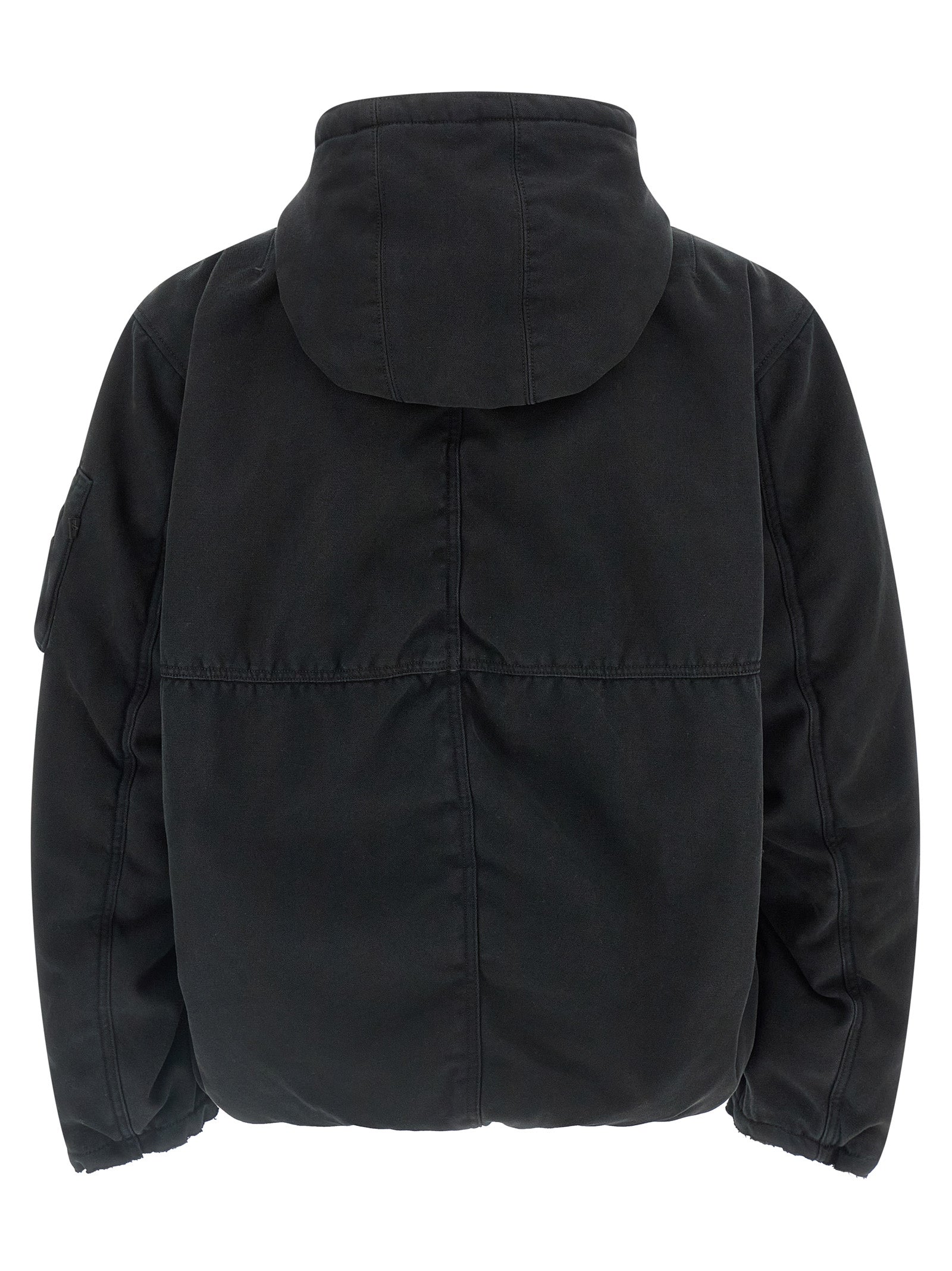 PURPLE Mehrfarbige Baumwoll-Bomberjacke