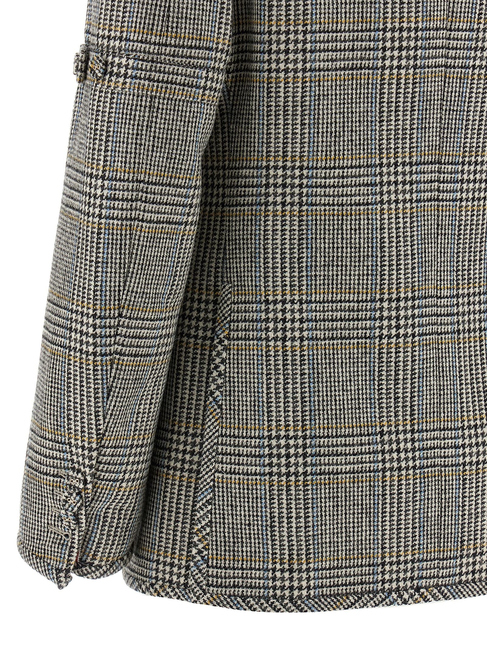 Thom Browne Mehrfarbiger Wollblazer