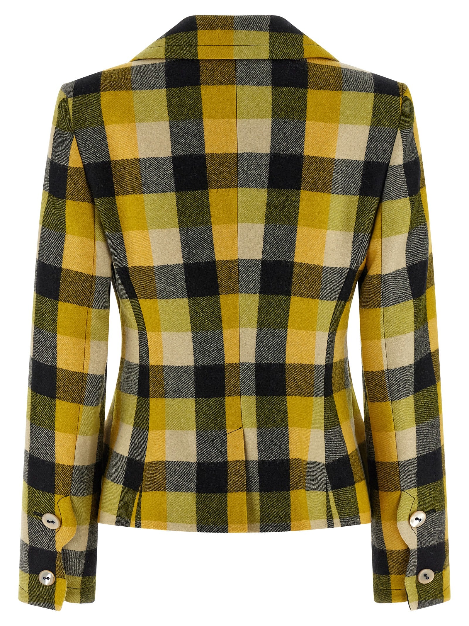 Vivienne Westwood Zweifarbiger Blazer aus reiner Schurwolle