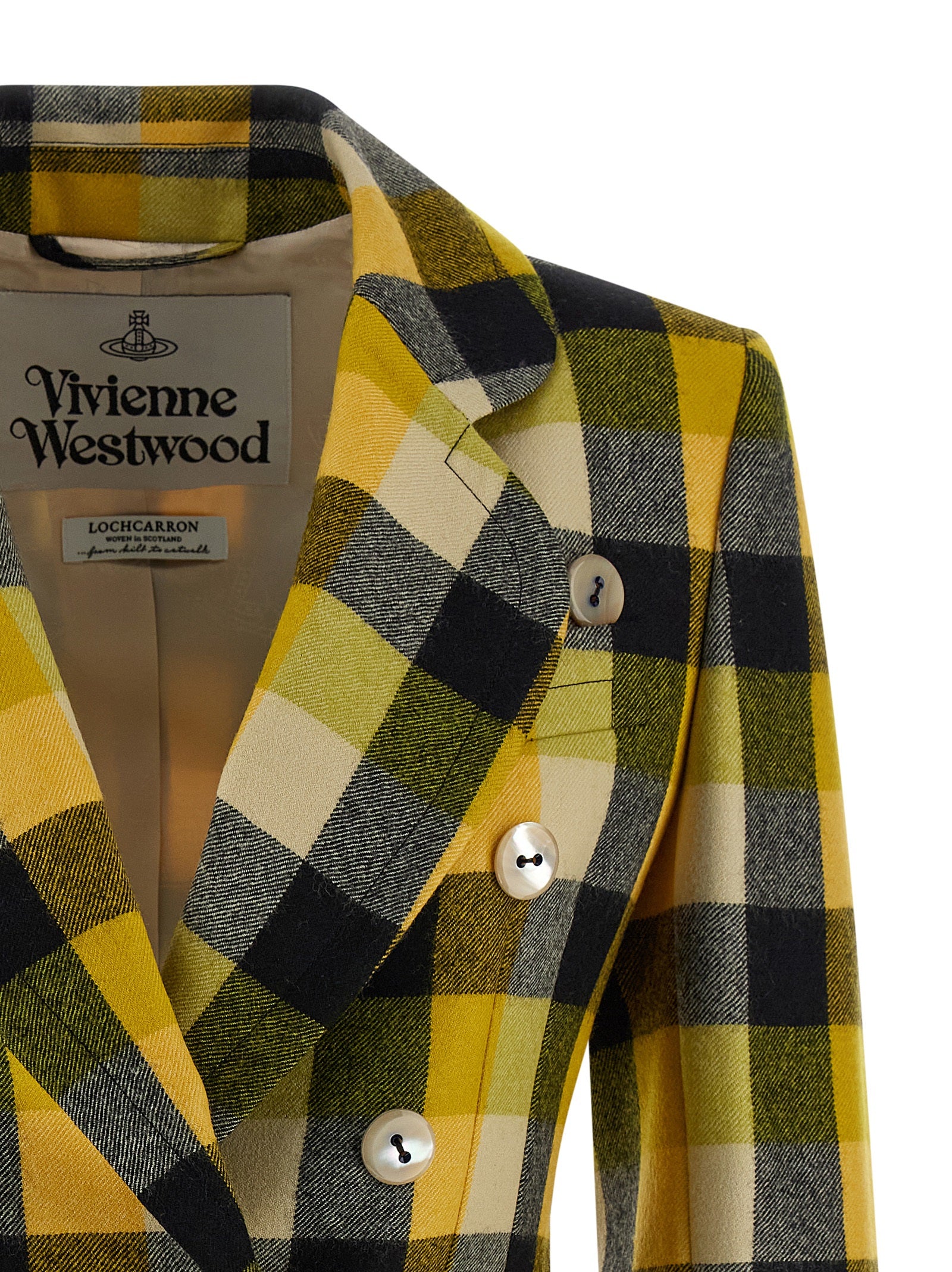 Vivienne Westwood Zweifarbiger Blazer aus reiner Schurwolle