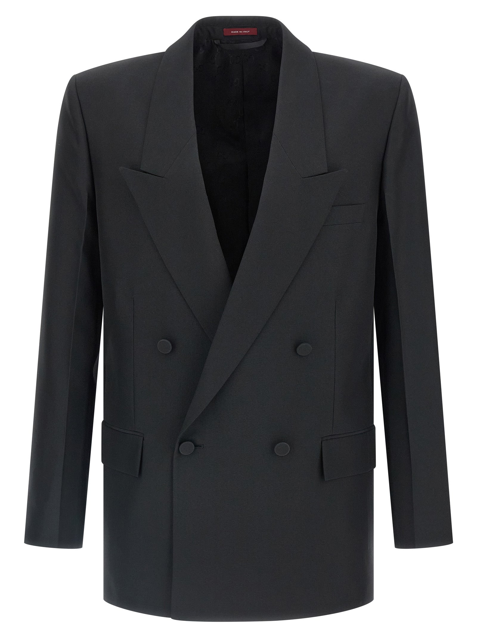 Gucci Schwarzer Blazer aus Polyester