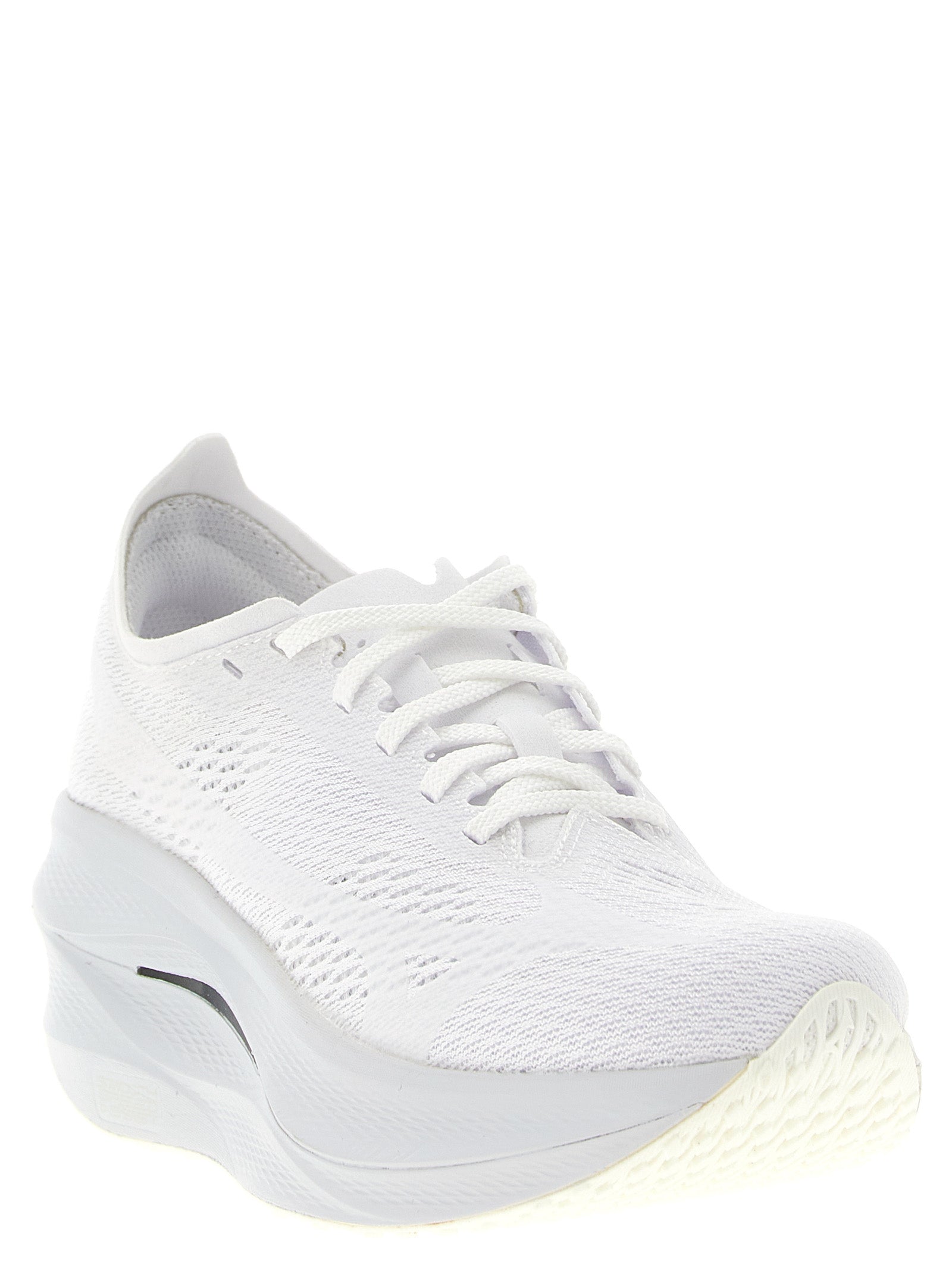 Comme Des Garçons Weiße synthetische Sportsneakers