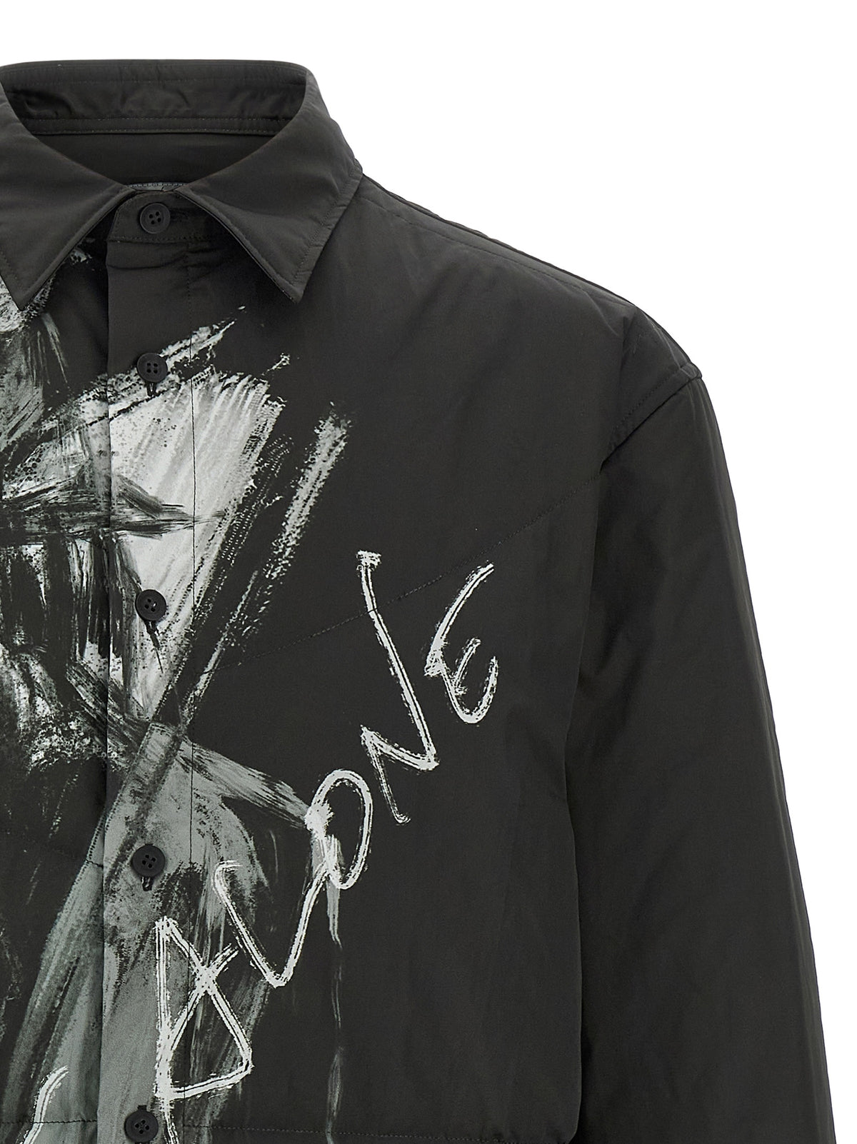 Yohji Yamamoto Schwarze Bluse aus Polyester