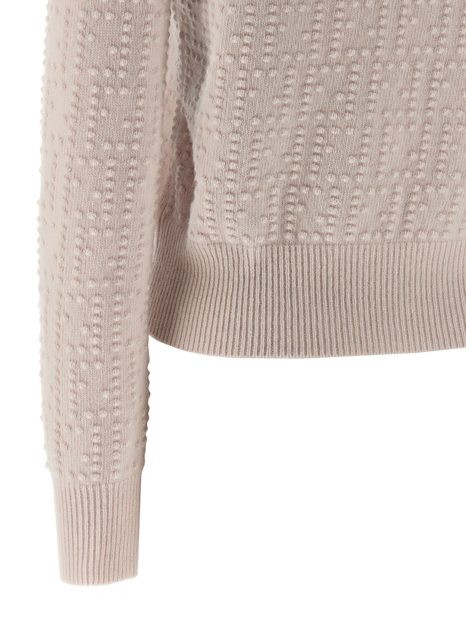 Fendi Mehrfarbige Wollstrickjacke