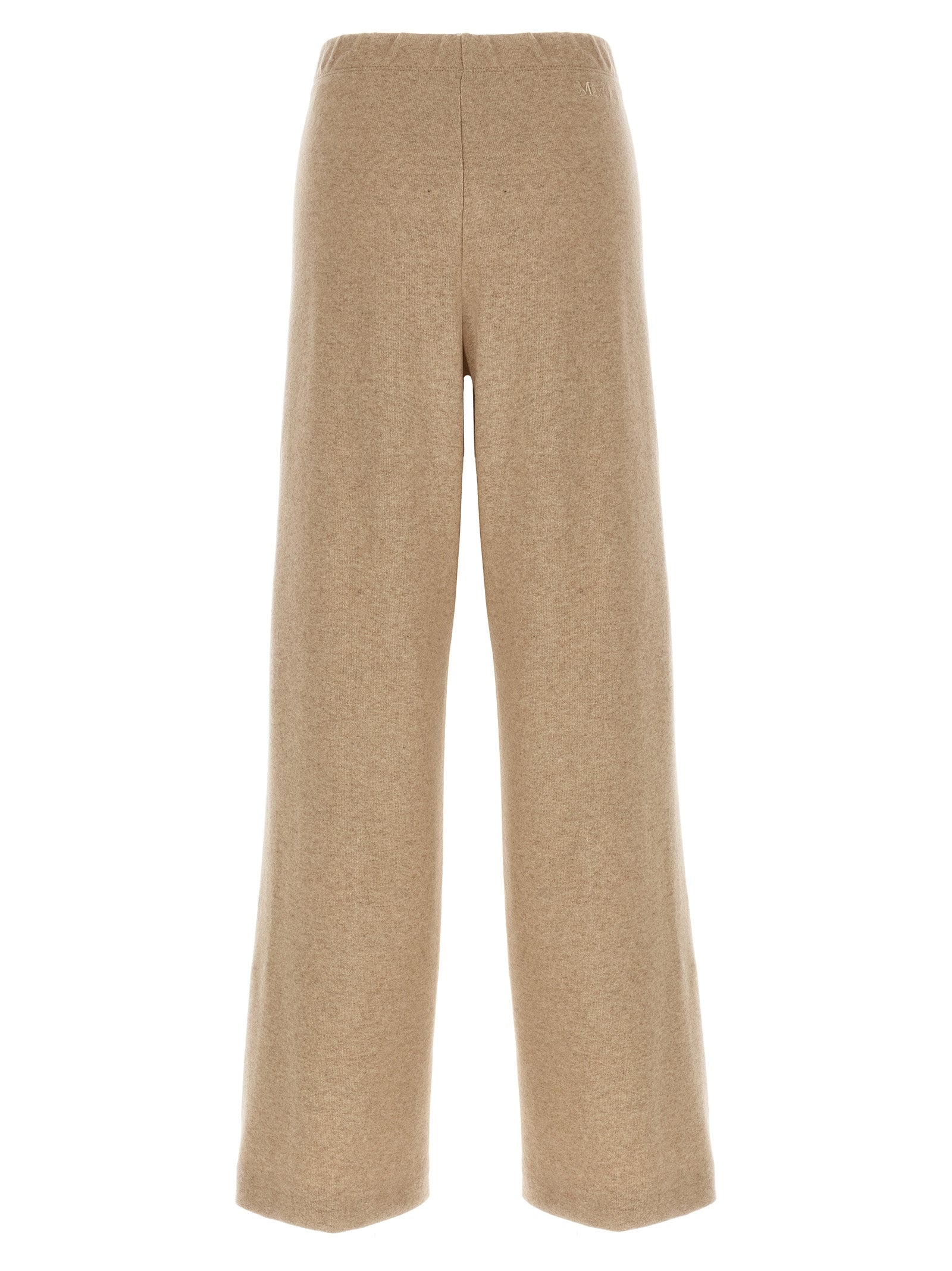 Max Mara Beige Cashmere Casual Pants