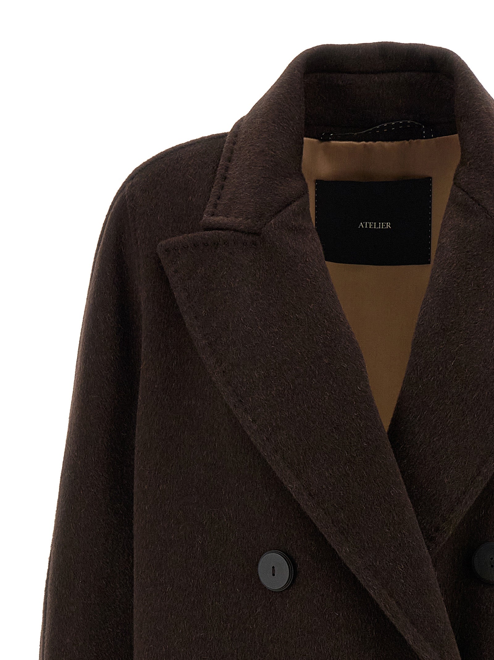 Max Mara Brauner Kaschmir-Mantel