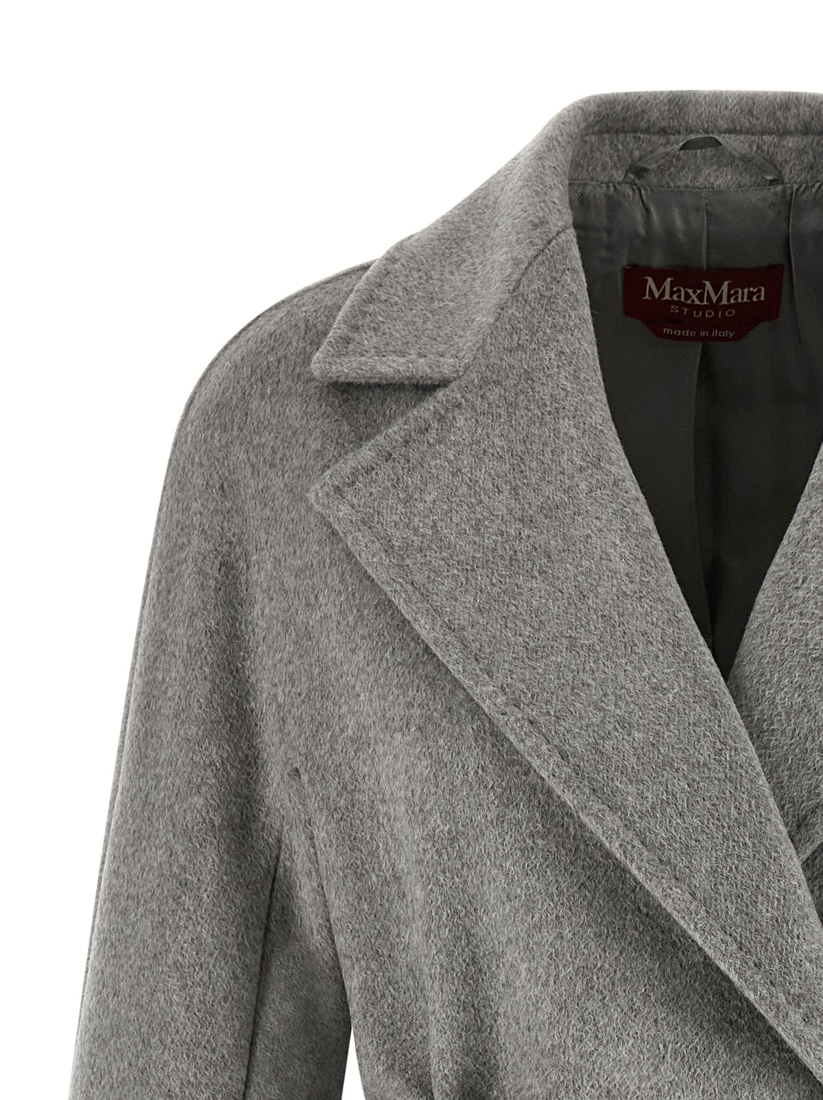 Max Mara Grauer Kaschmir-Mantel