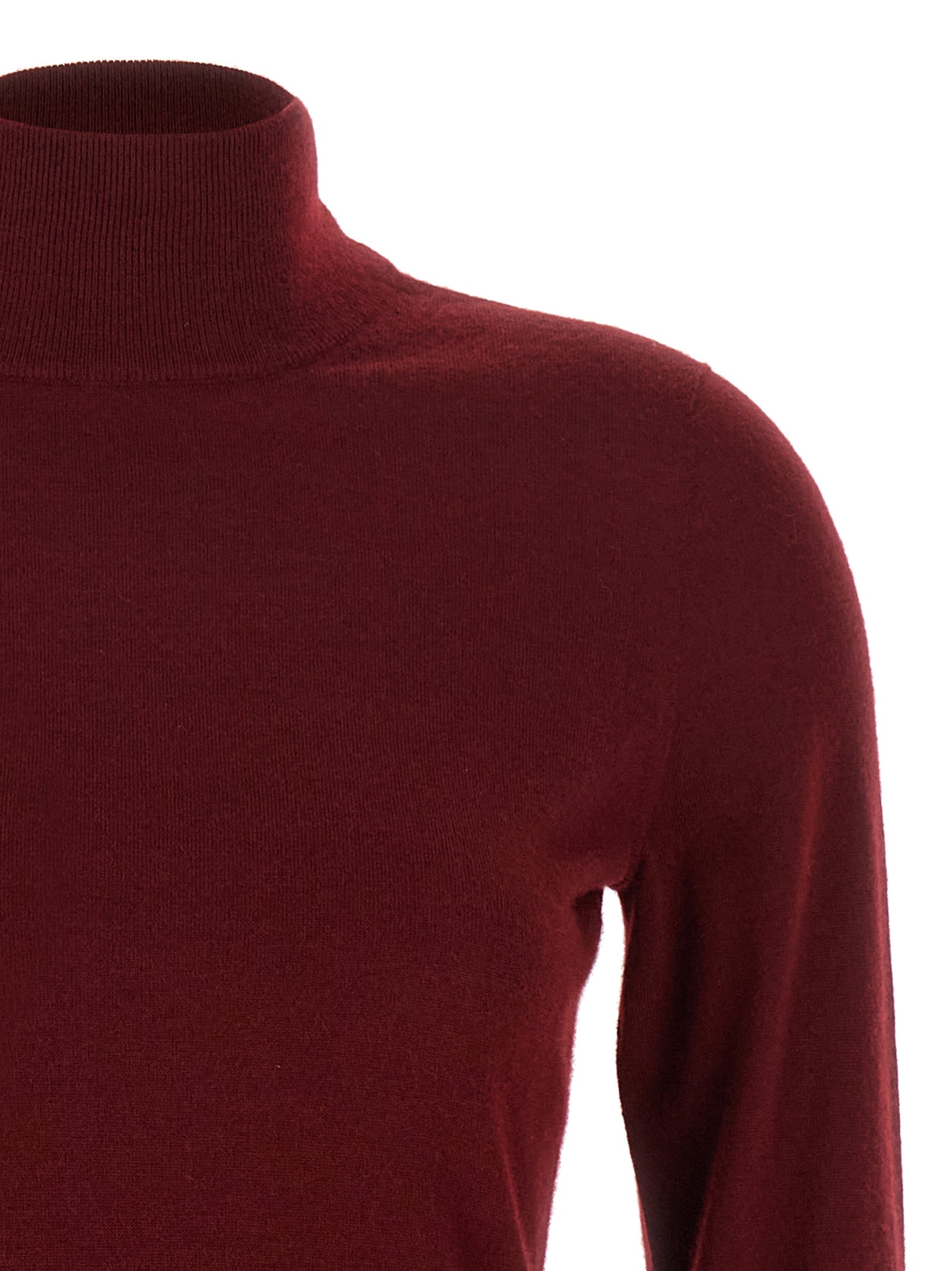 Max Mara Kaschmir-Strickjacke in Bordeaux