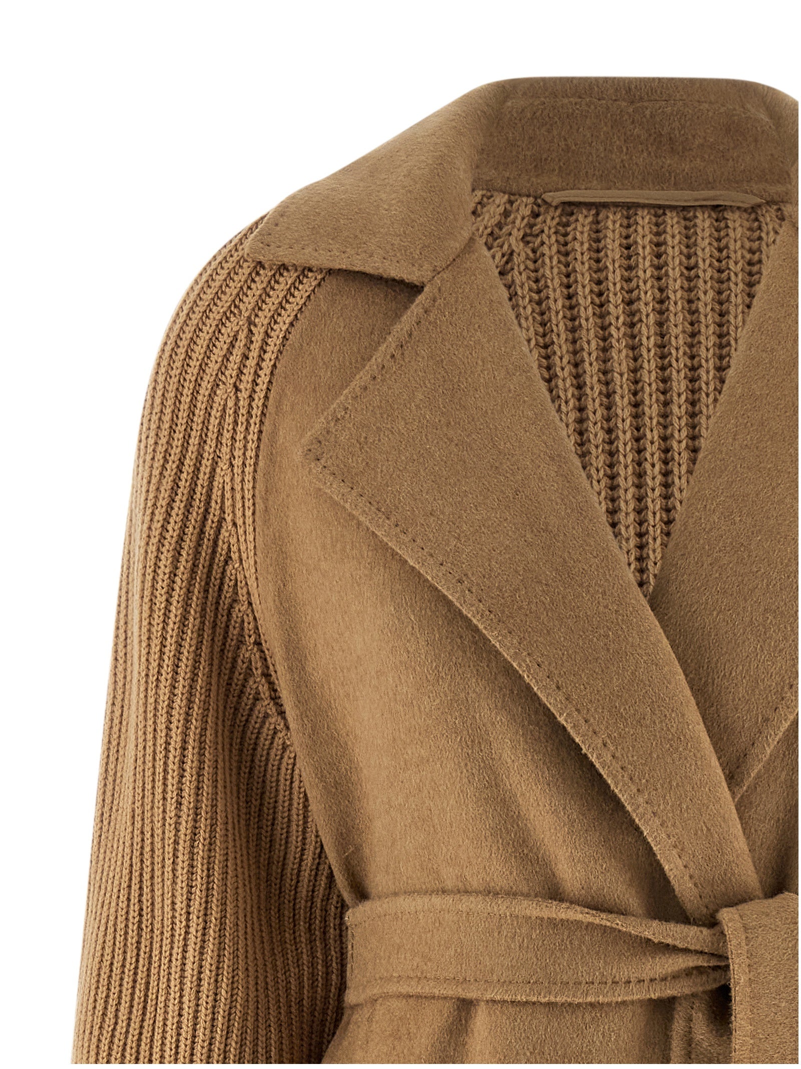 Max Mara Beiger Wollmantel