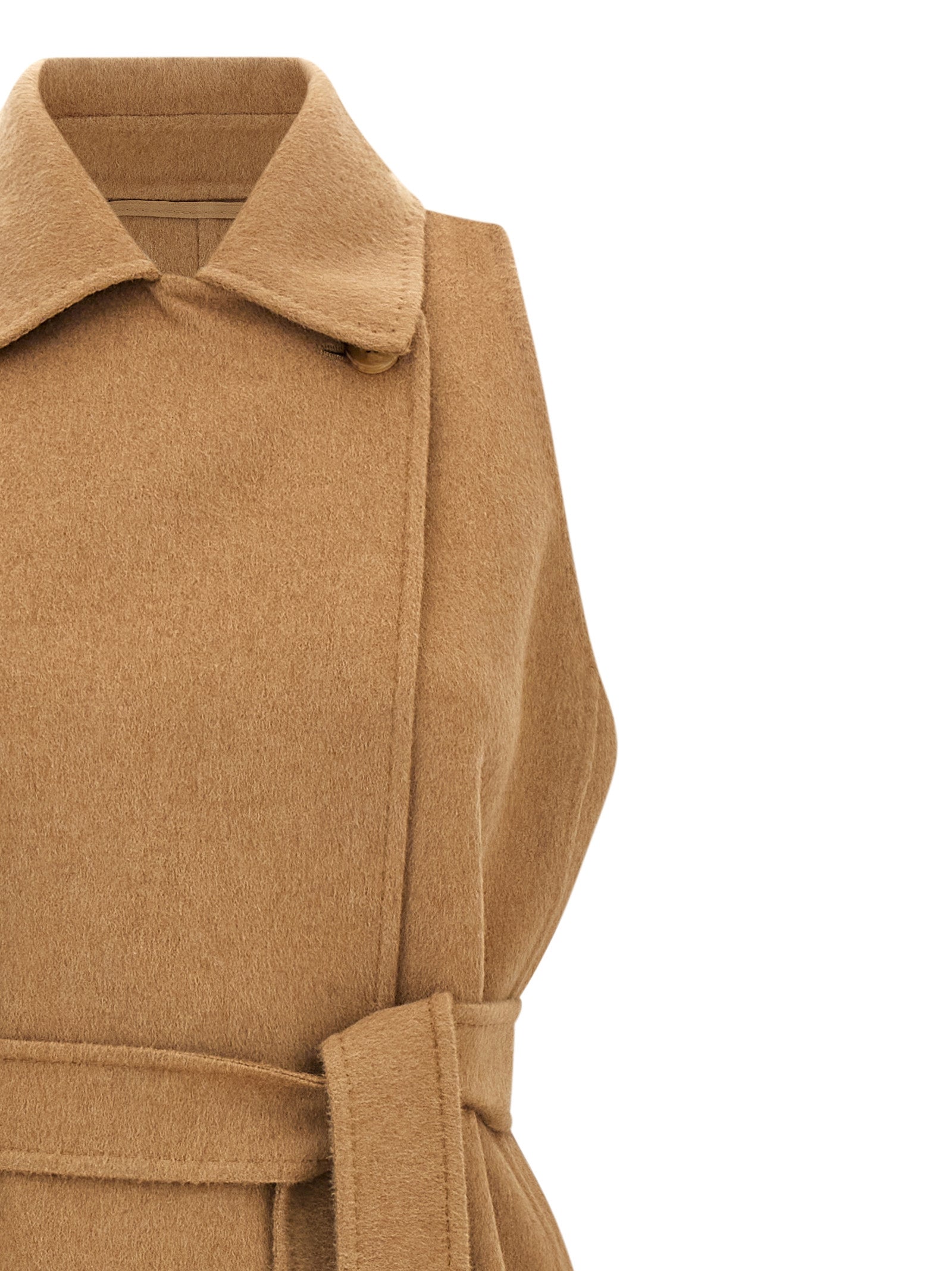 Max Mara Beiger Wollmantel