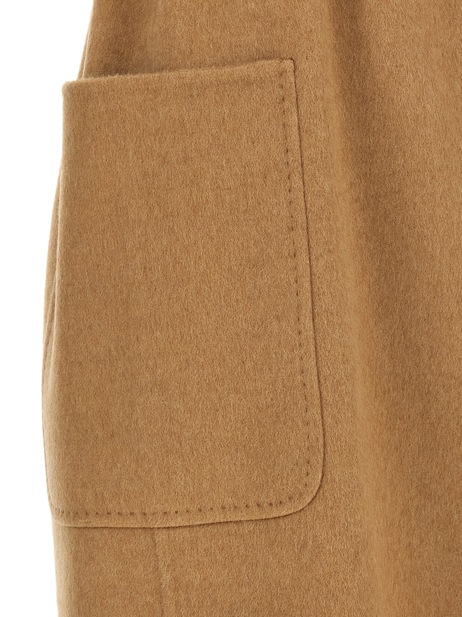 Max Mara Beiger Wollmantel