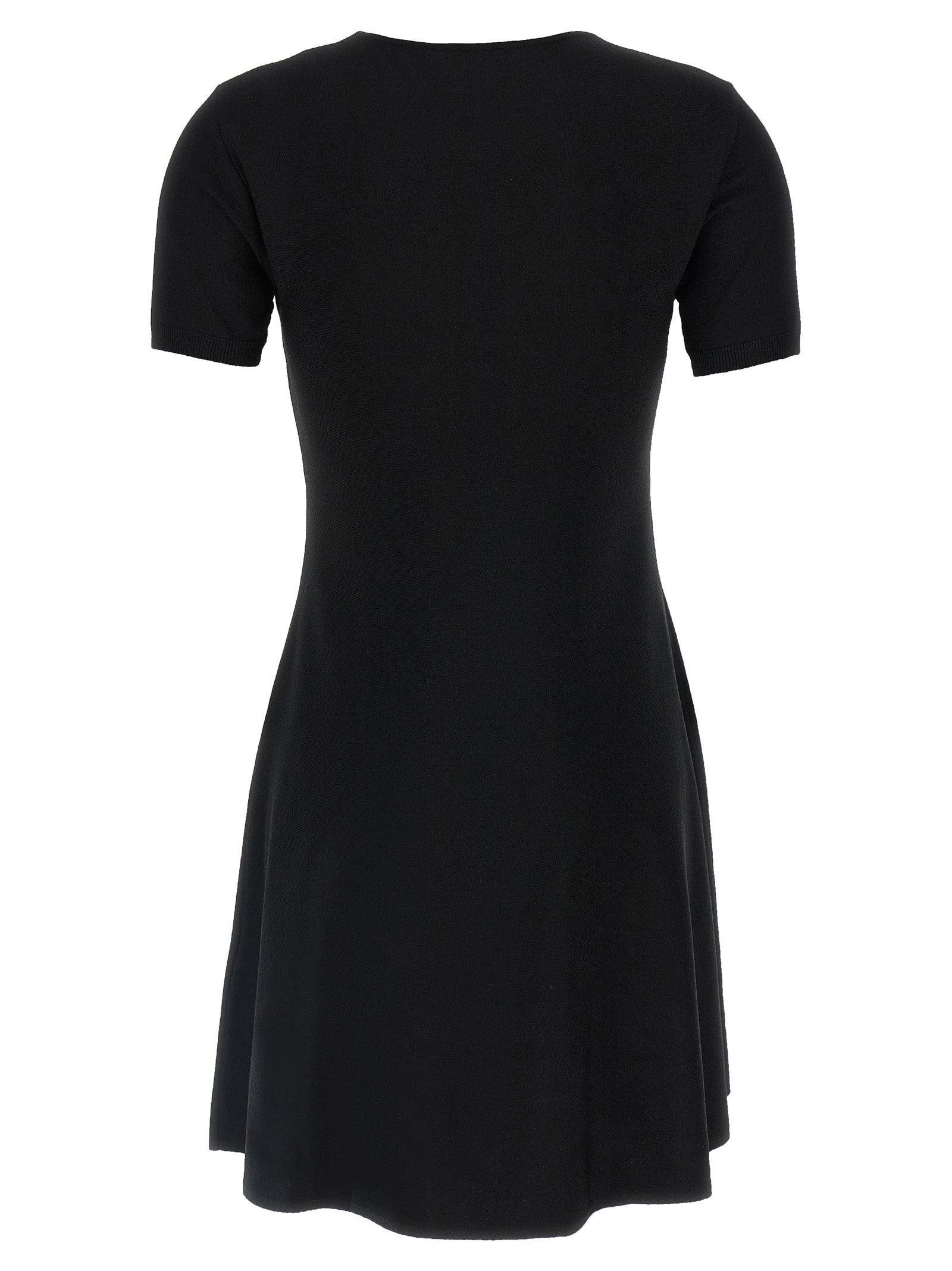 Valentino Garavani Schwarzes Viskose-Kurzkleid