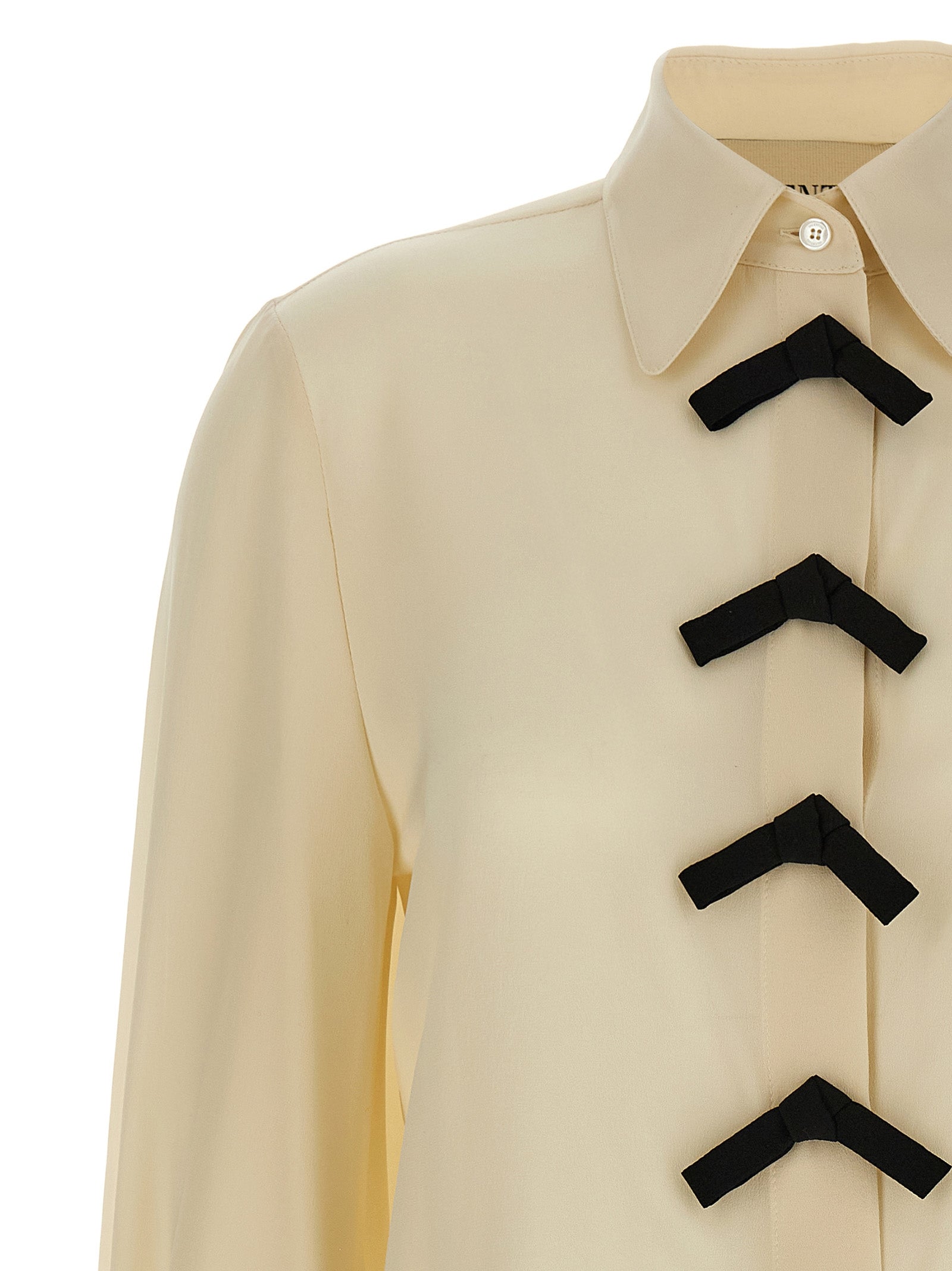 Valentino Garavani Beige Seidenbluse