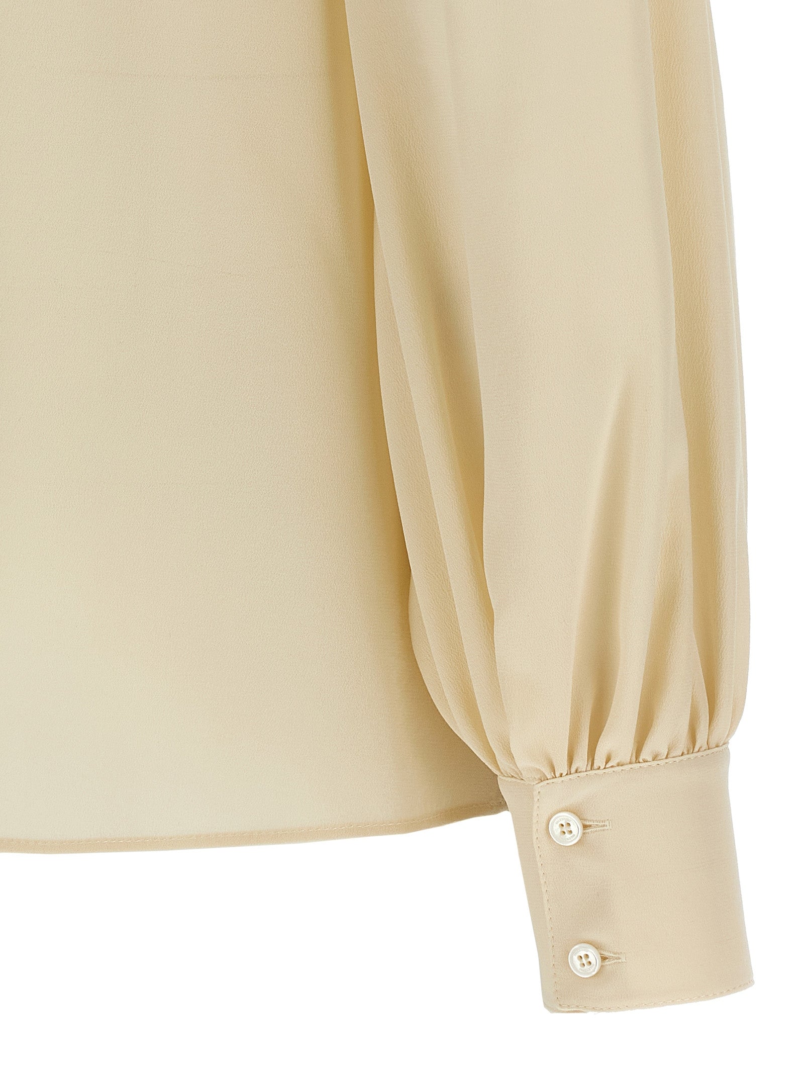 Valentino Garavani Beige Seidenbluse