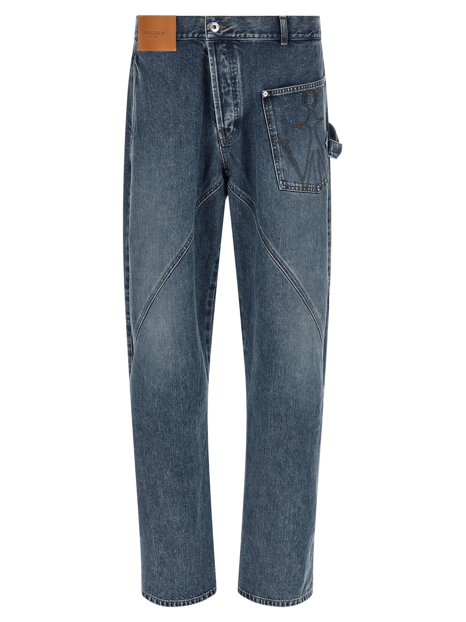 J.W.Anderson Blaue Baumwolljeans Denim