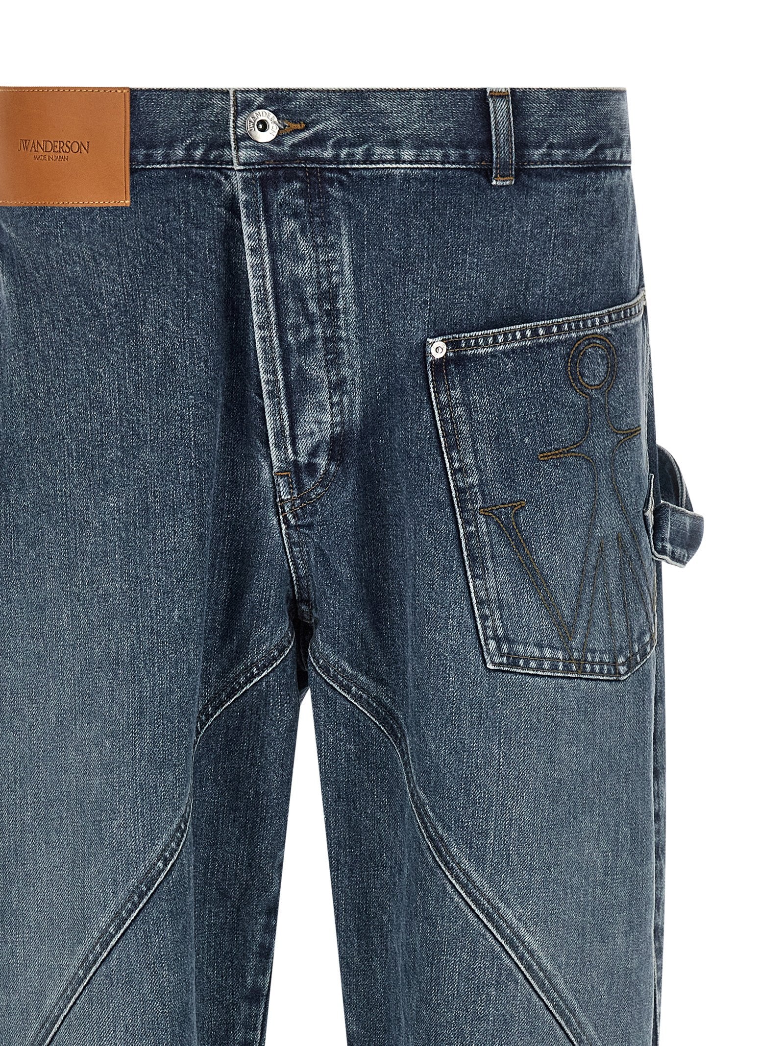 J.W.Anderson Blaue Baumwolljeans Denim