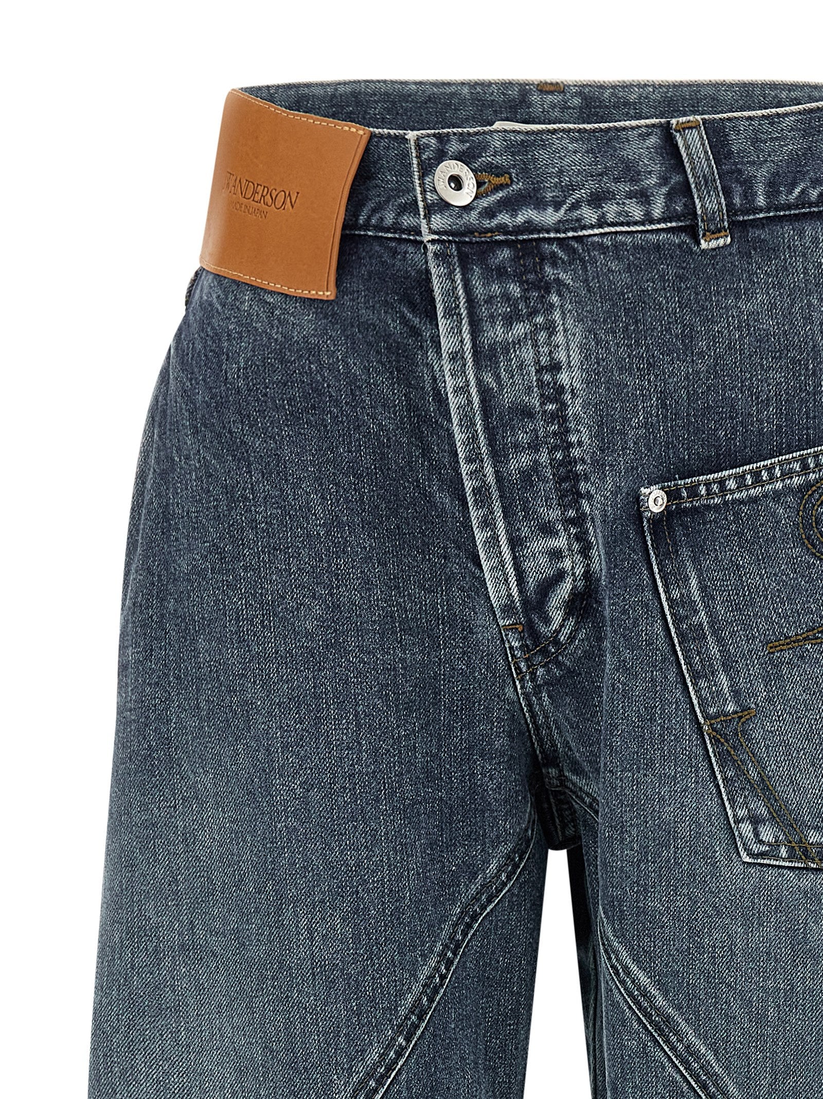 J.W.Anderson Blaue Baumwolljeans Denim