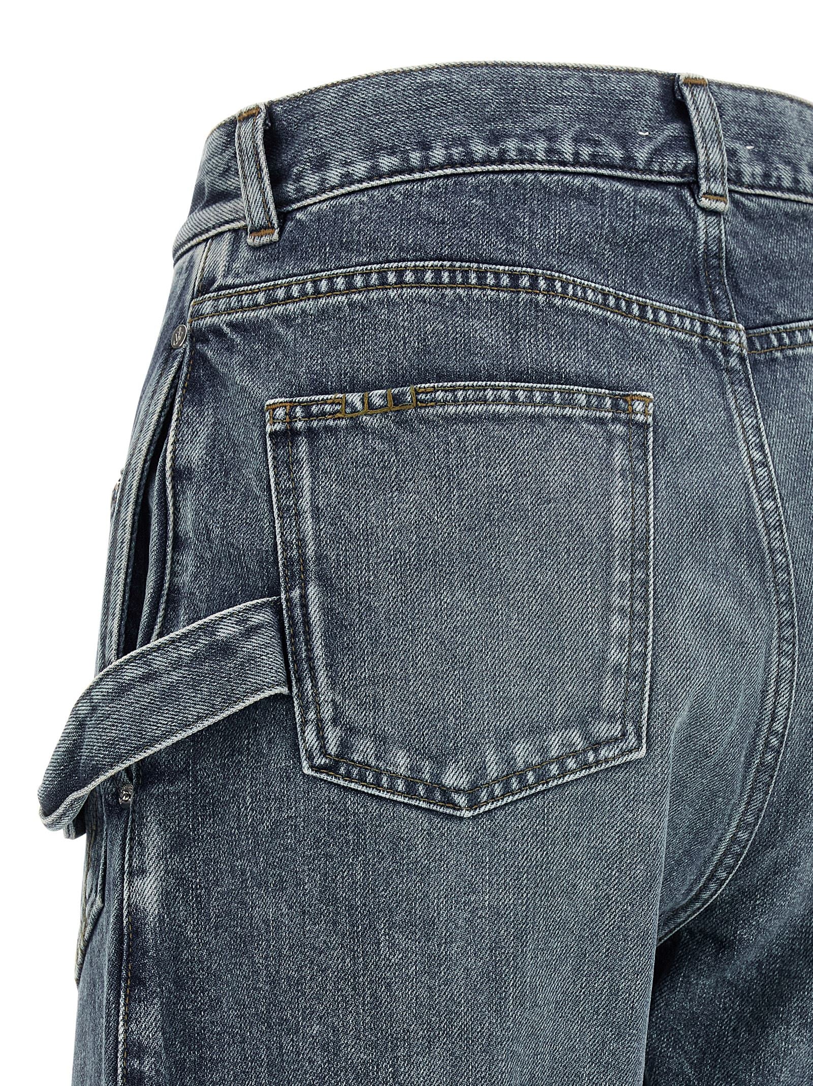 J.W.Anderson Blaue Baumwolljeans Denim