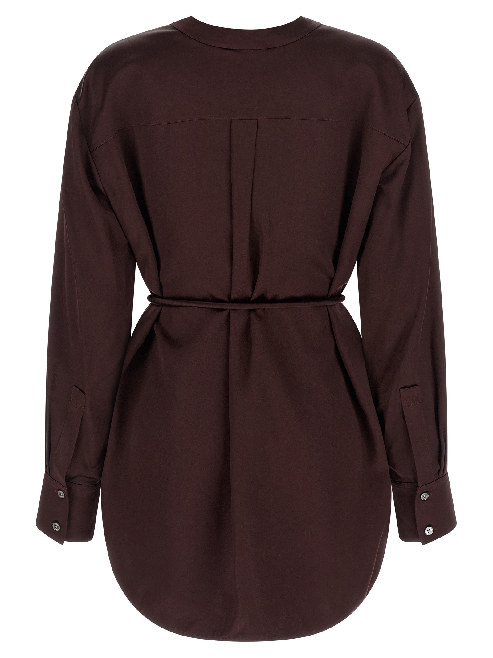 Tory Burch Bordeaux Viskose-Bluse