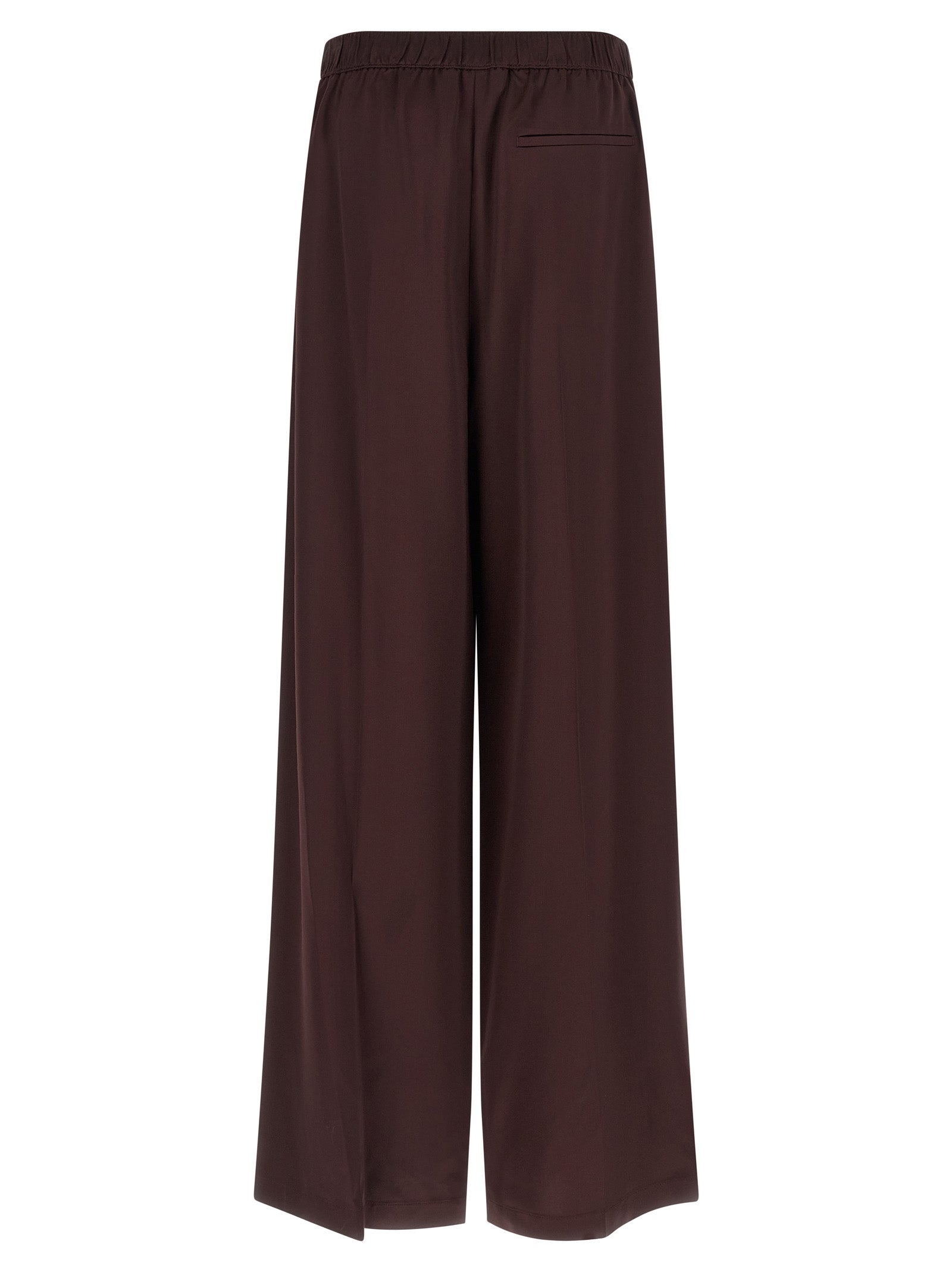 Tory Burch Bordeaux Viskose Freizeithose
