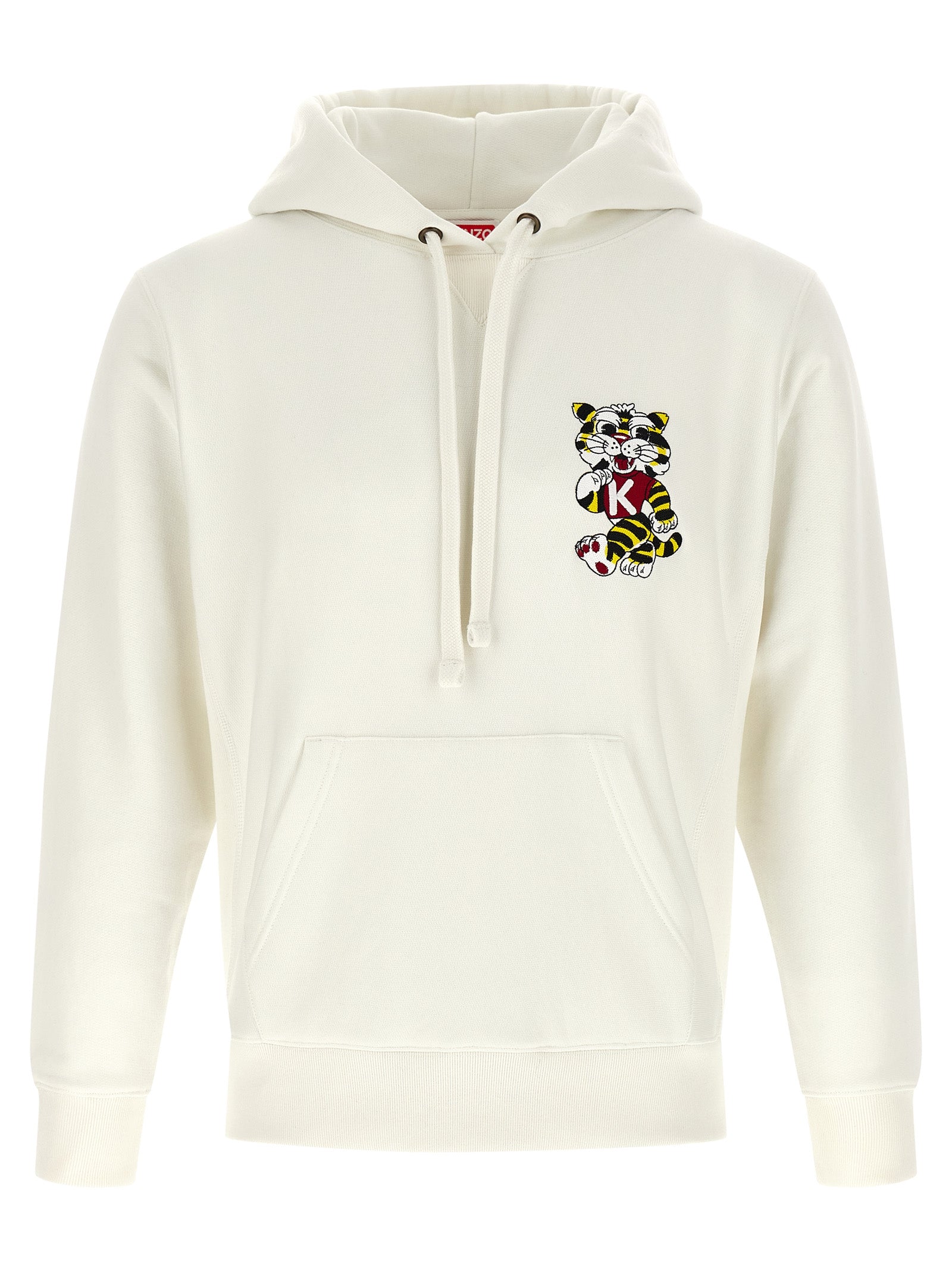 Kenzo Weißes Baumwoll-Sweatshirt