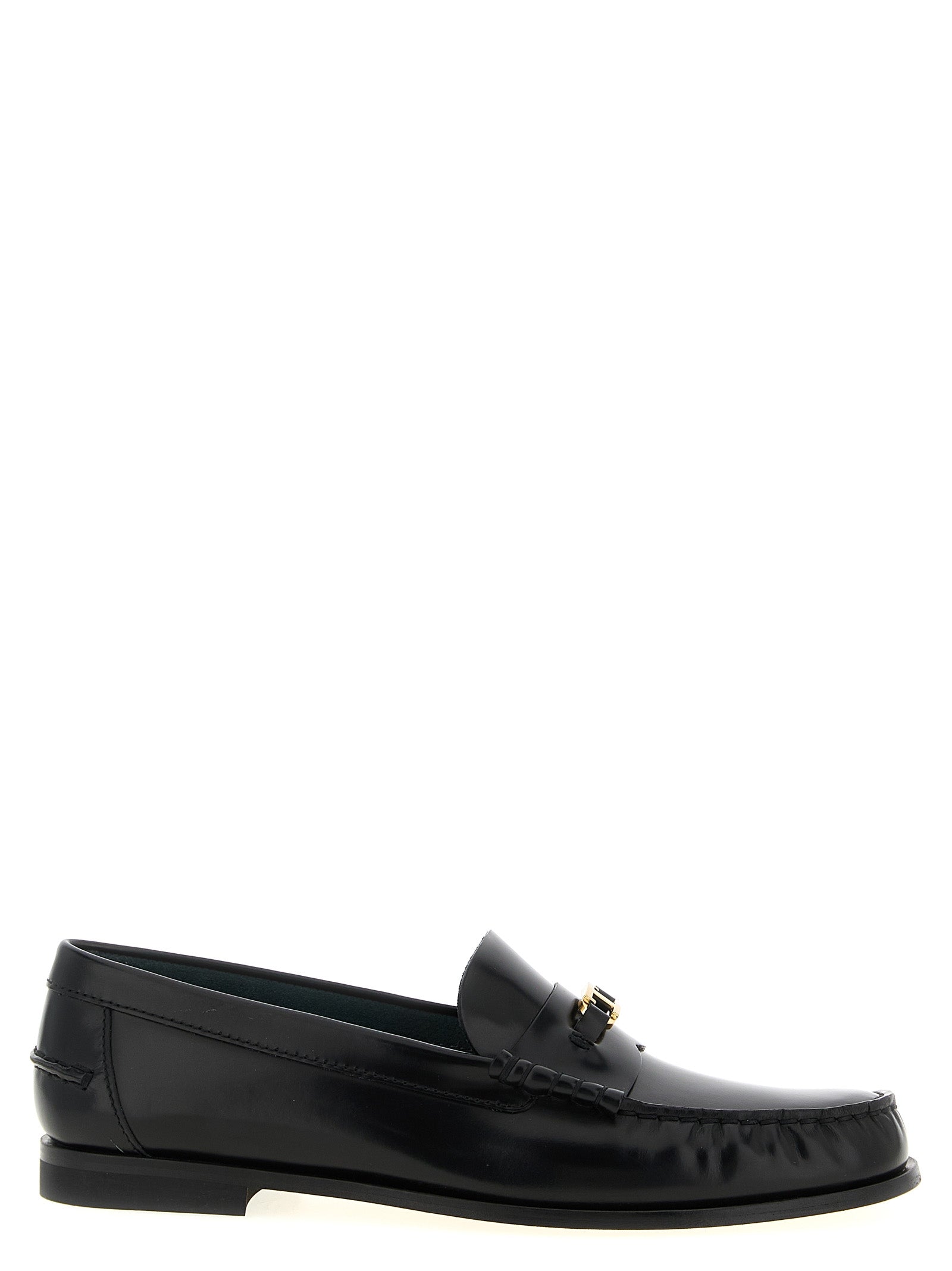 Tod's Schwarze Loafer aus Kalbsleder zum Hineinschlüpfen