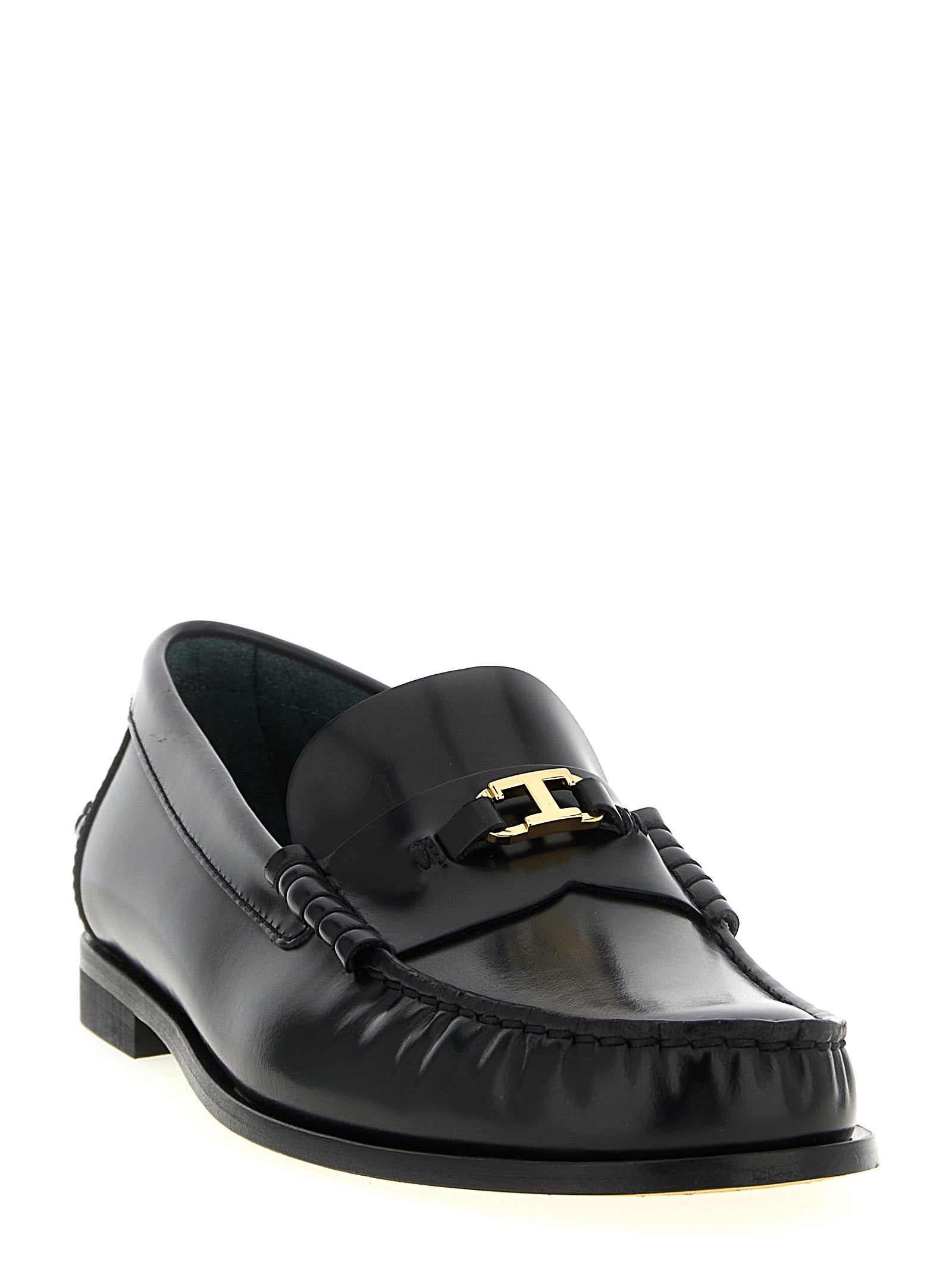 Tod's Schwarze Loafer aus Kalbsleder zum Hineinschlüpfen