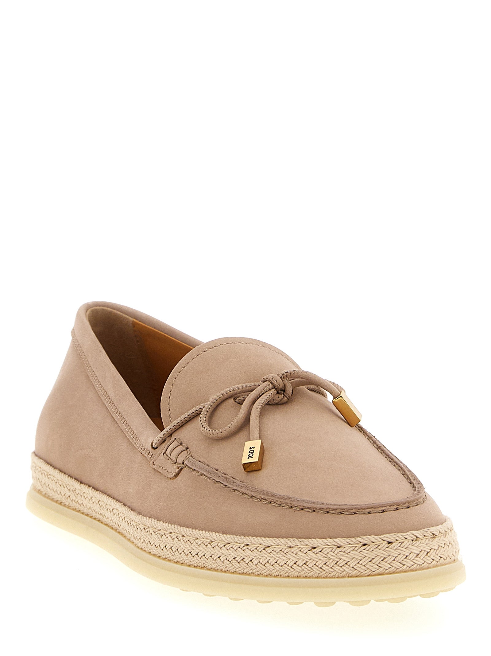 Tod's Espadrilles aus mehrfarbigem Kalbsleder