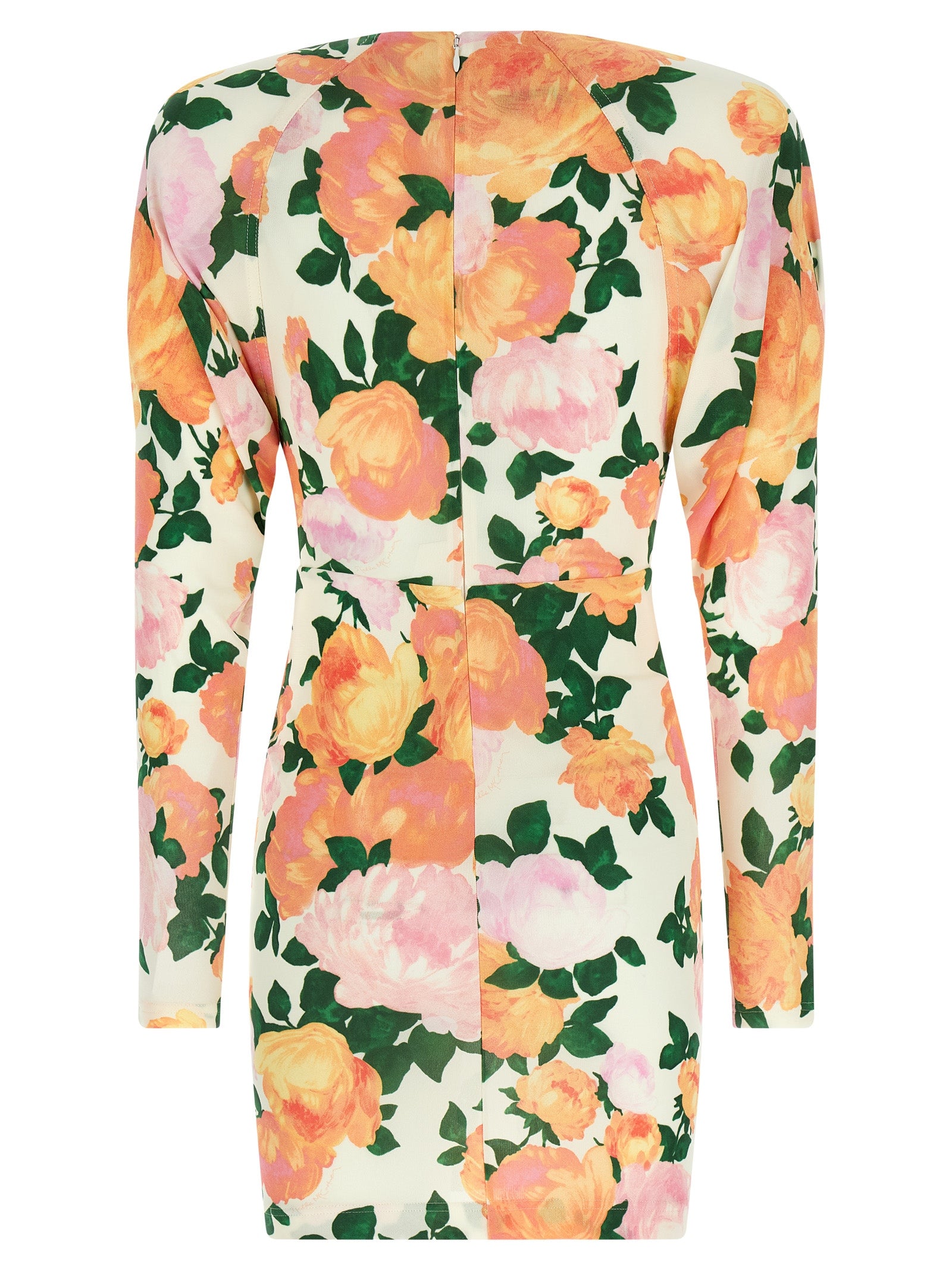 Stella McCartney Kurzes Kleid aus Viskose in Multicolor