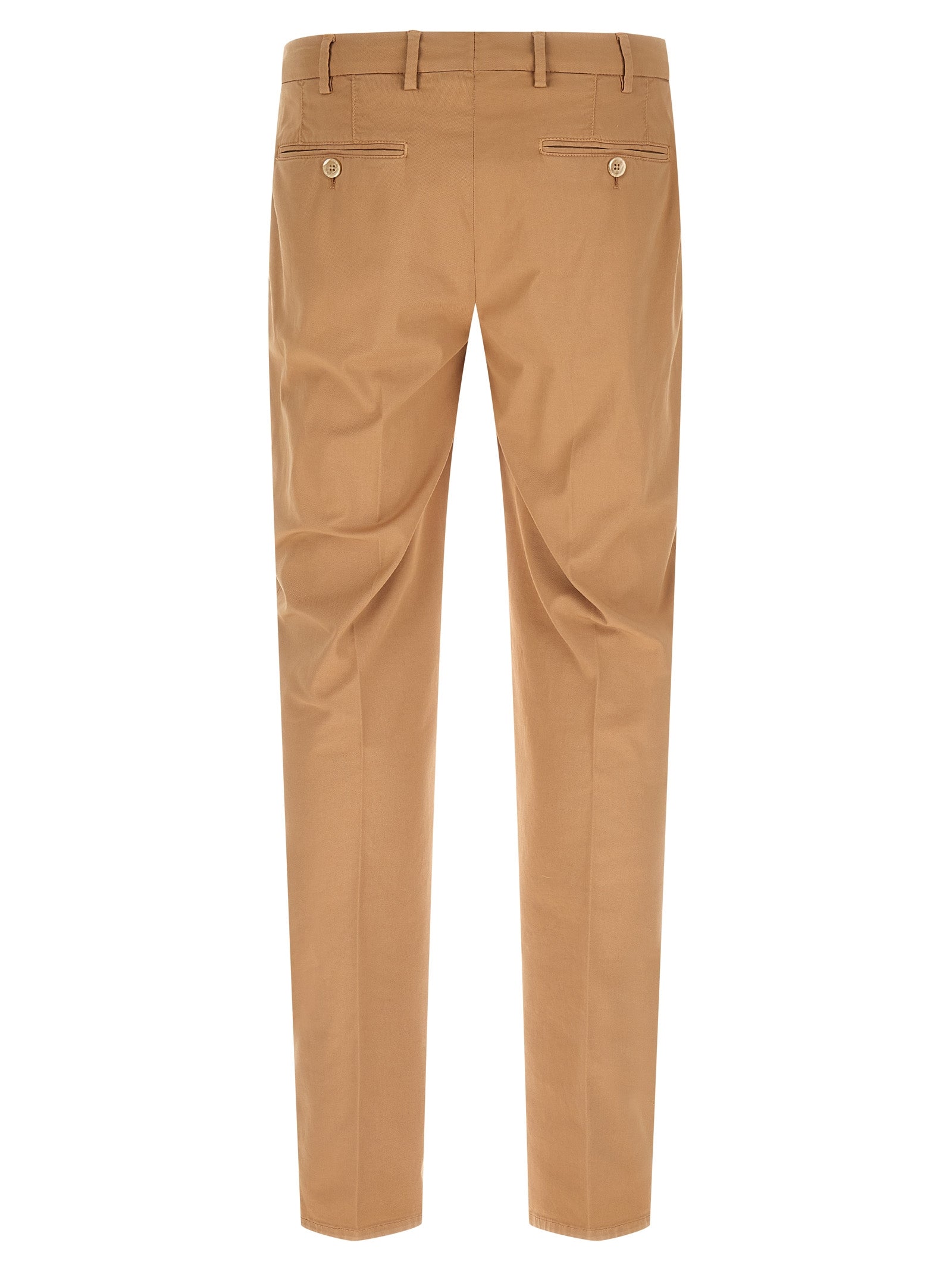 Brunello Cucinelli Beige Cotton Casual Pants