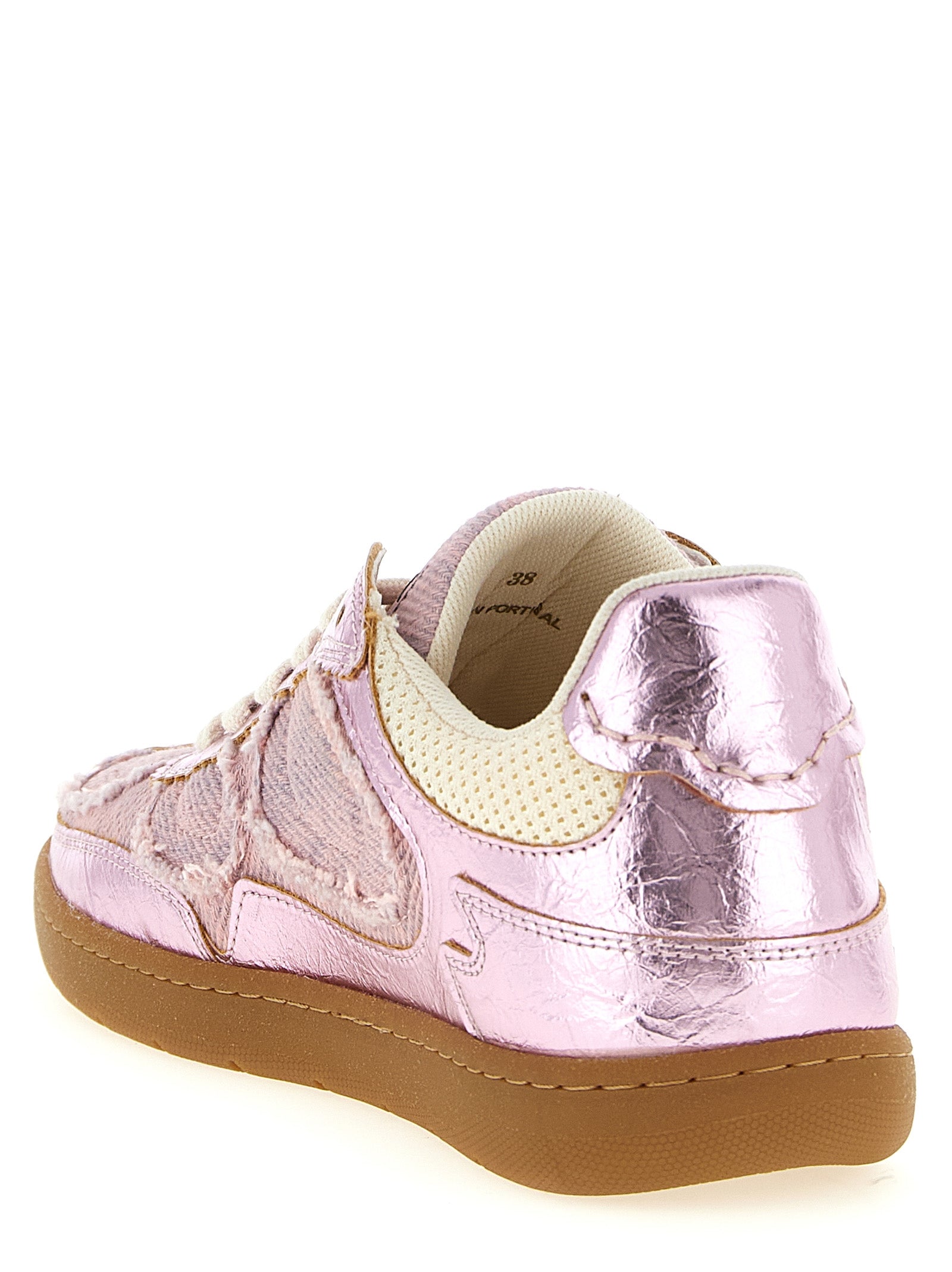 Ganni Mehrfarbige Low-Top-Sneaker aus Polyethylen