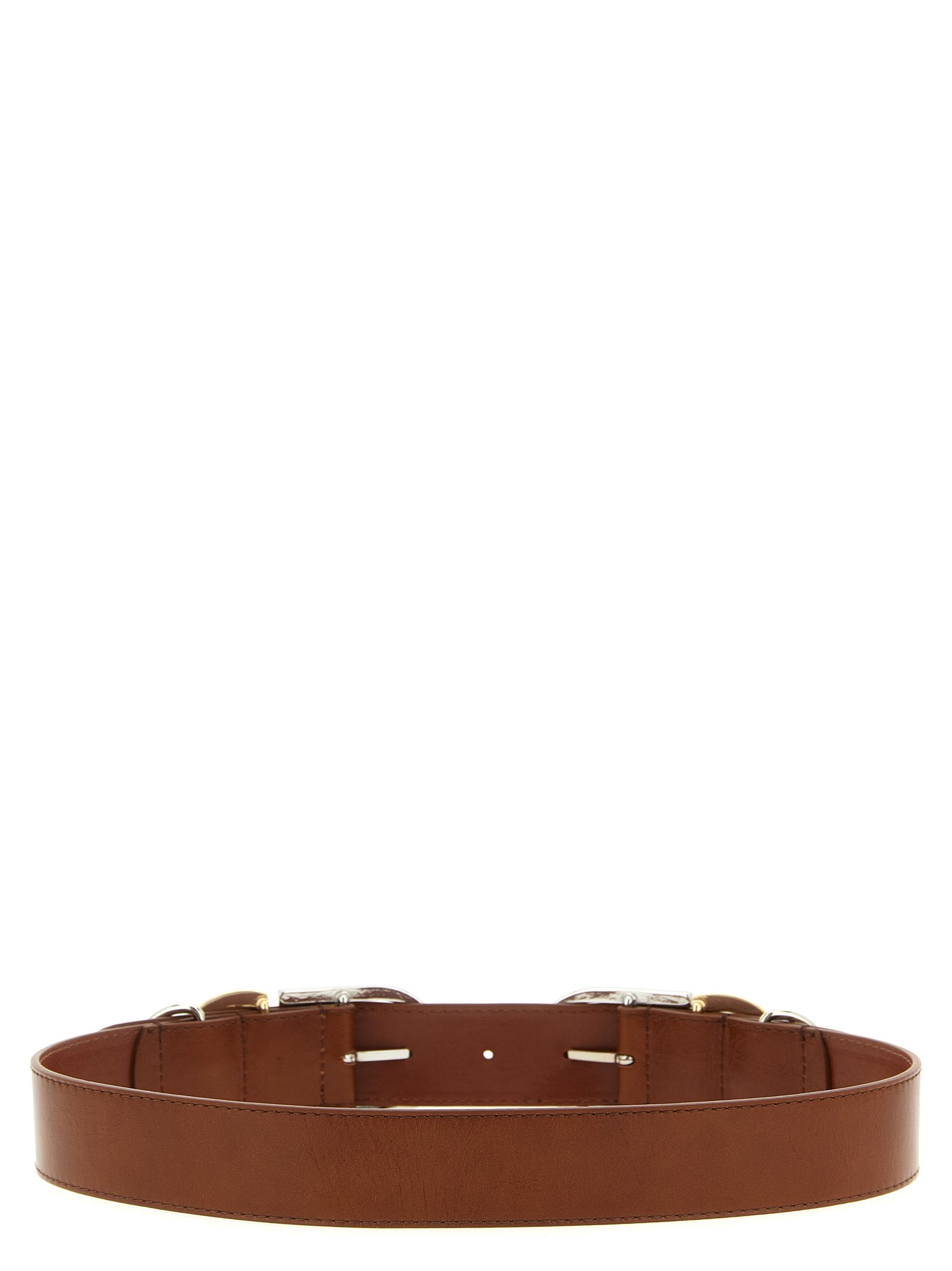 PINKO Brauner Gürtel aus Lammleder, Regular Fit