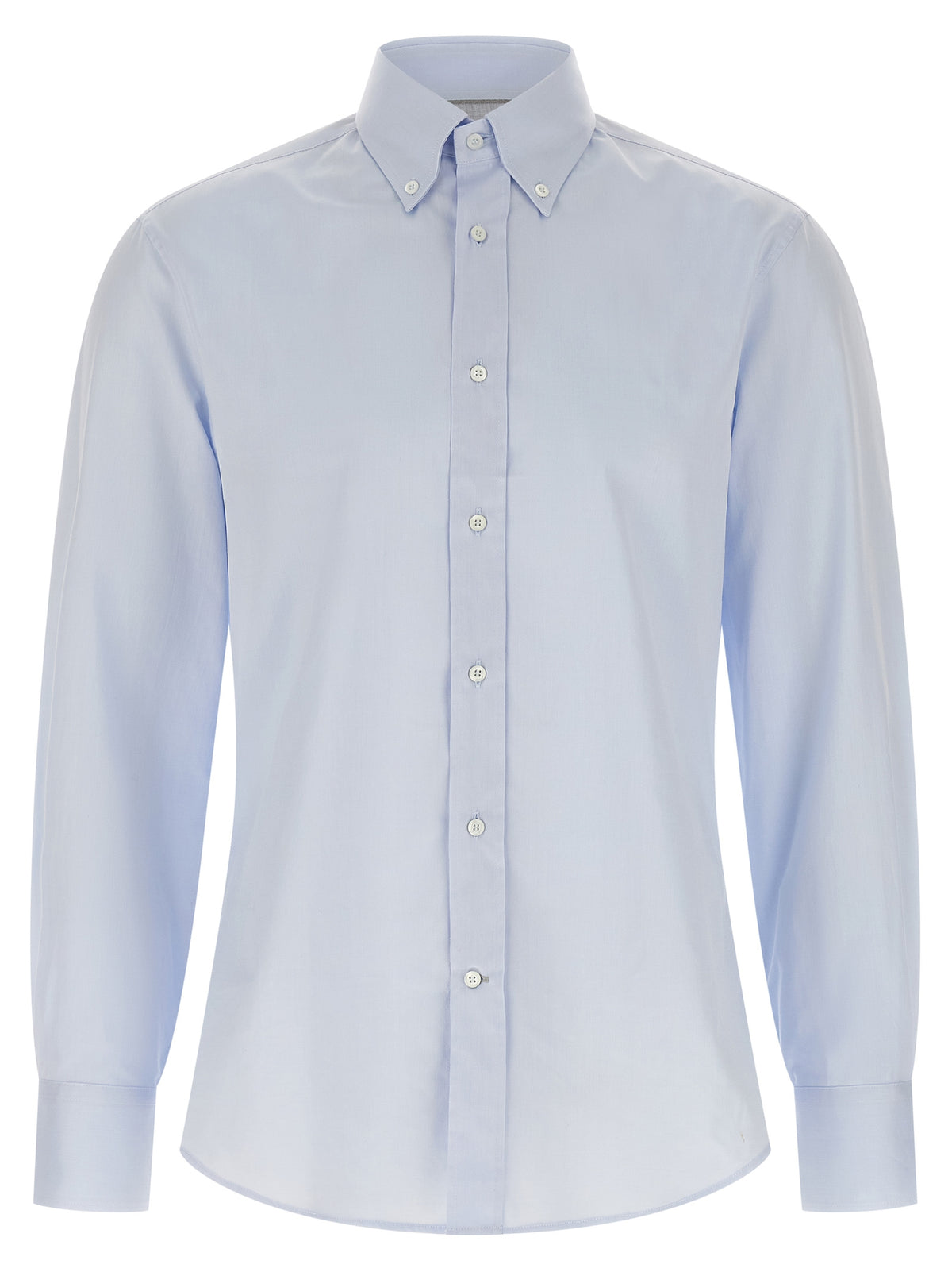 Brunello Cucinelli Blaue Baumwollbluse