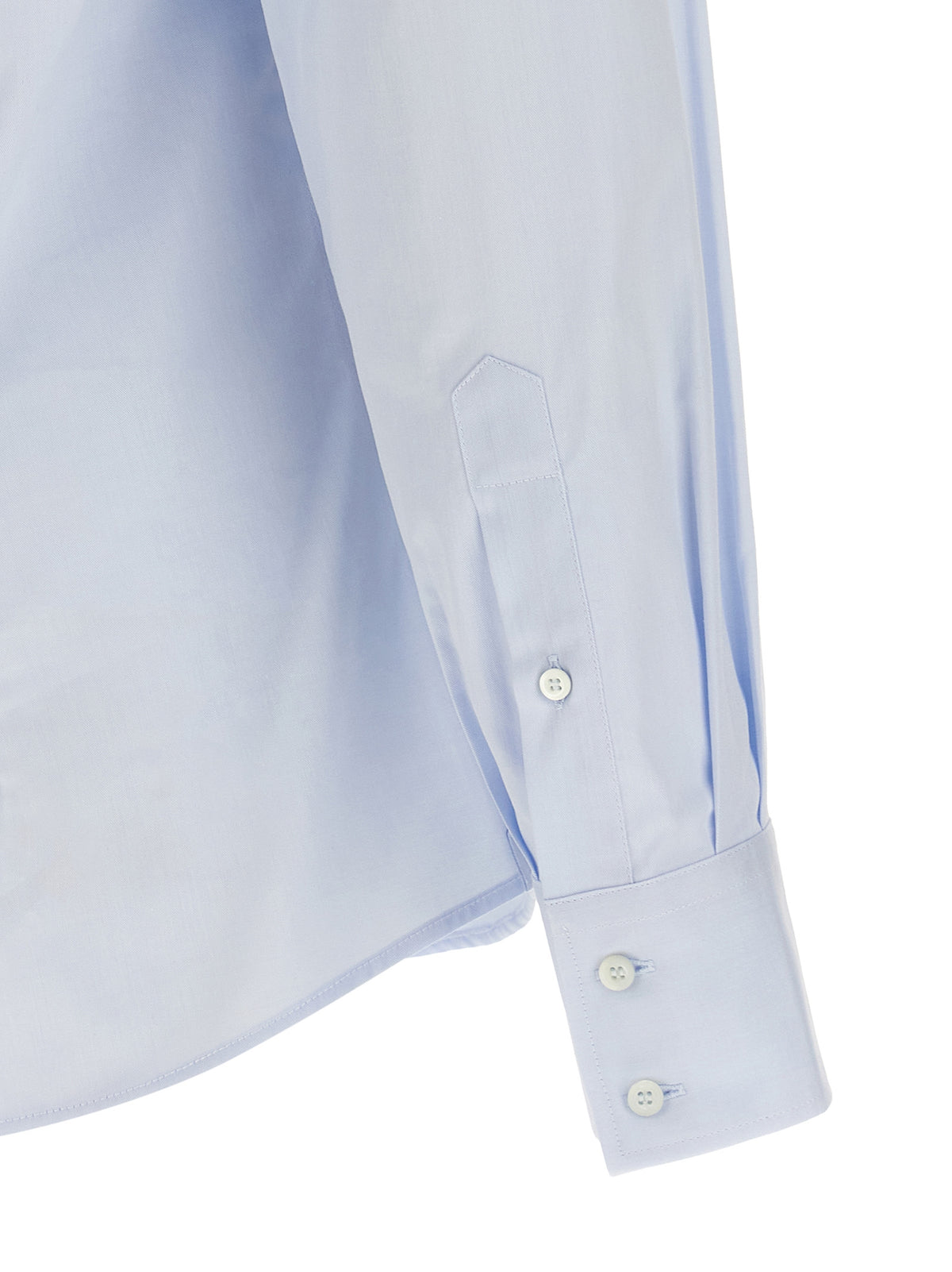 Brunello Cucinelli Blaue Baumwollbluse