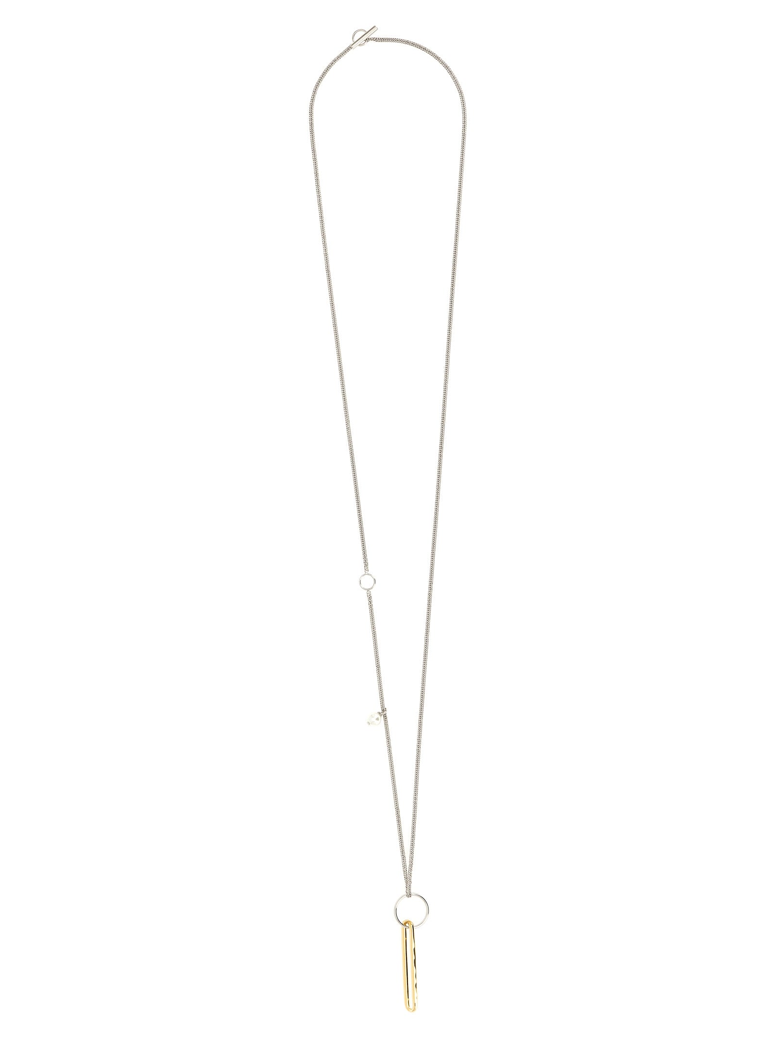 Jil Sander Goldfarbene Halskette