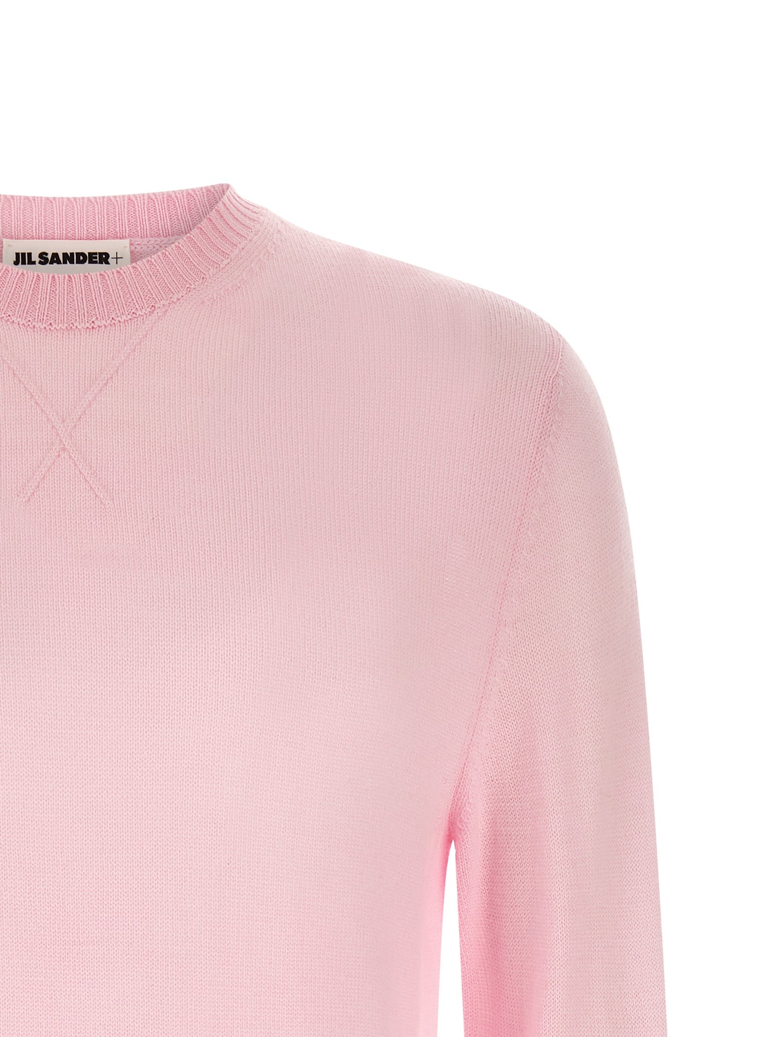 Jil Sander Mehrfarbige Strickjacke aus reiner Schurwolle